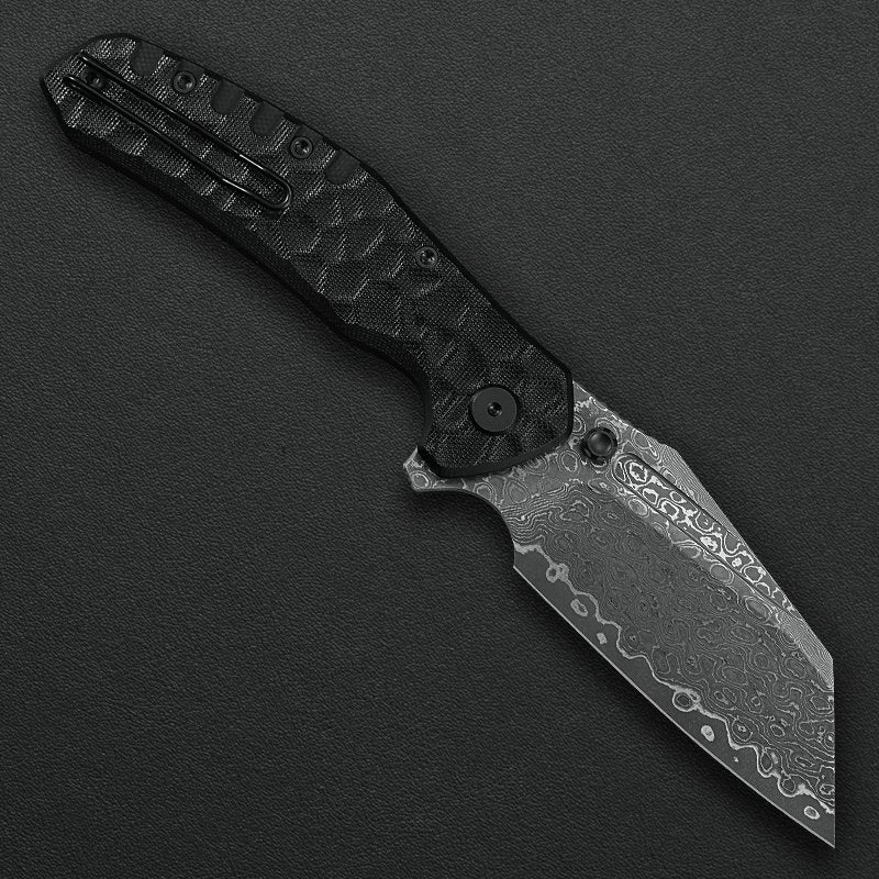 Critical Strike Shamu B510-BKTM VG10 folding knife, open