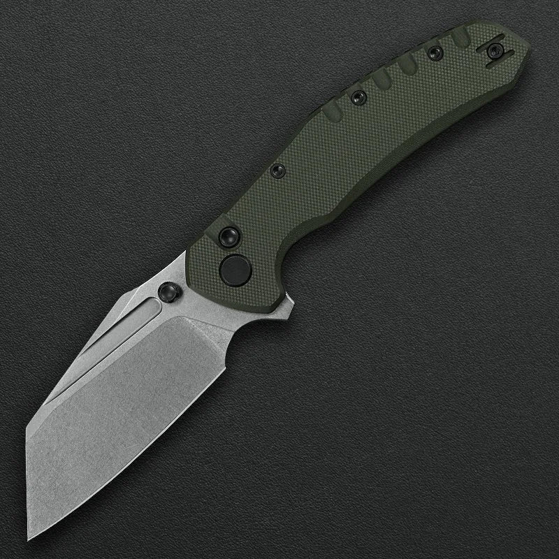 Critical Strike Shamu B510-GNSW VG10 folding knife, front view