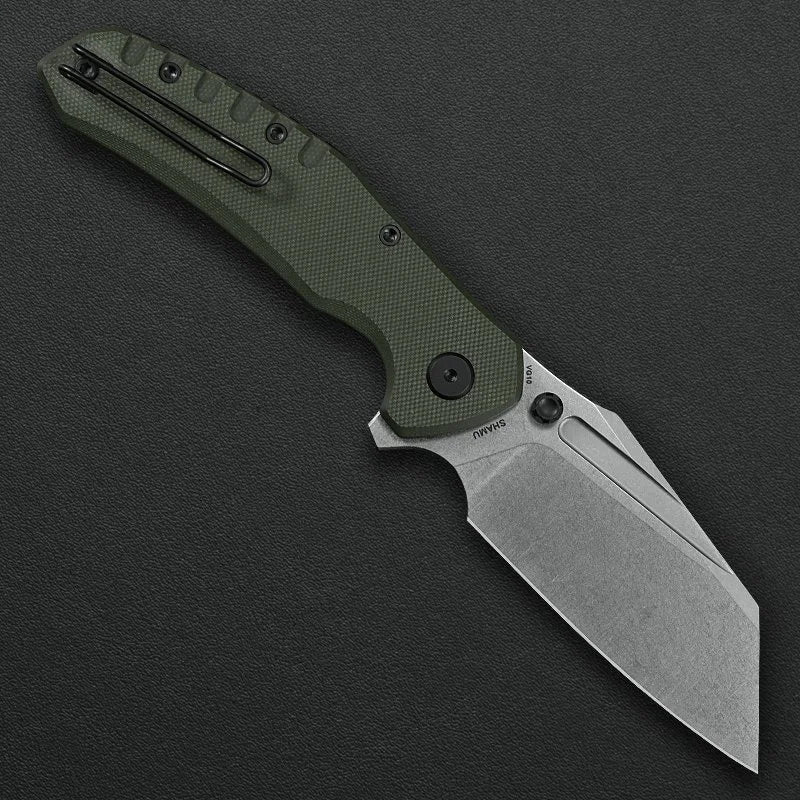 Critical Strike Shamu B510-GNSW VG10 folding knife, open