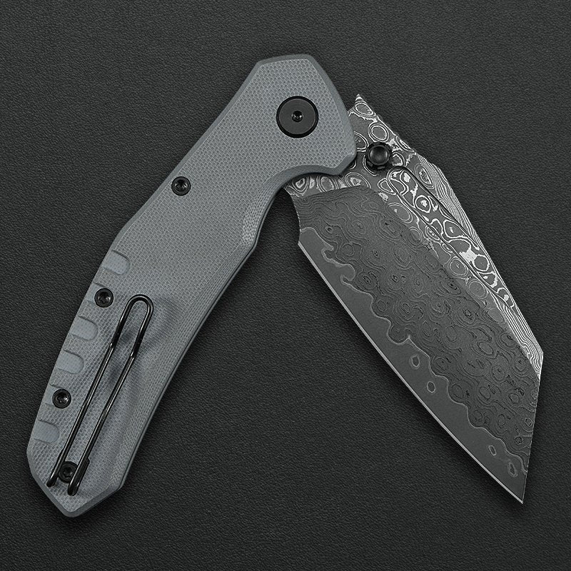 Critical Strike Shamu B510-GRTM VG10 folding knife, blade detail