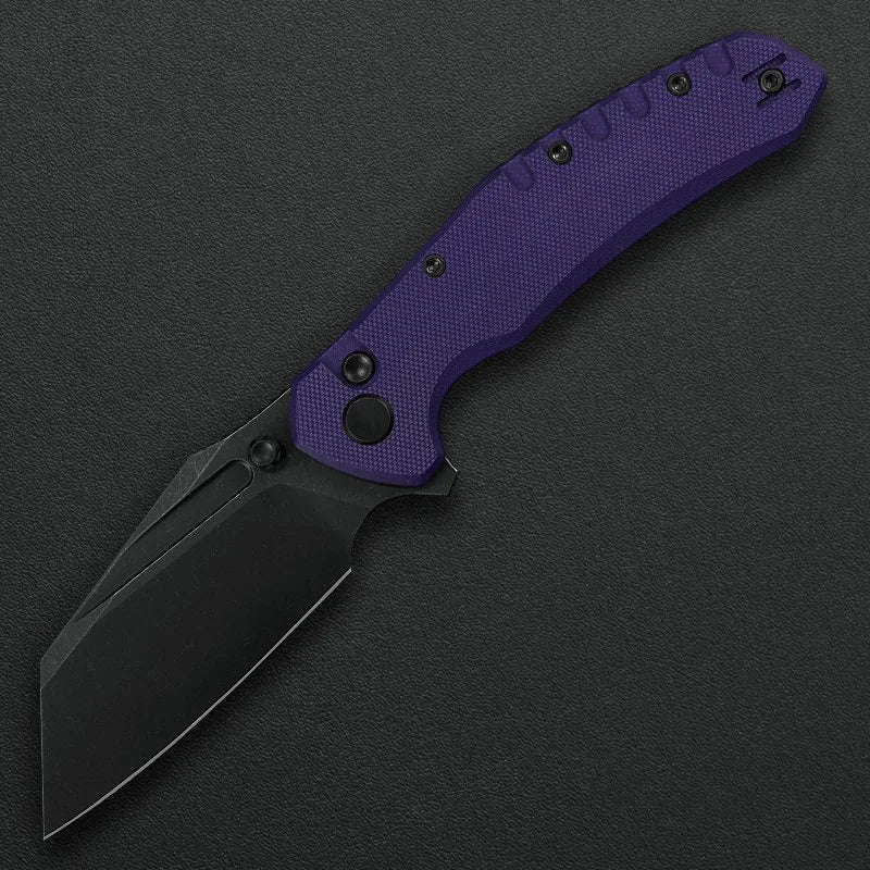 Critical Strike Shamu B510-PLBW VG10 folding knife, front view