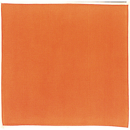 Blaze Orange Cotton Bandana