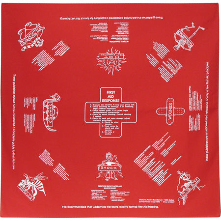 First Aid Cotton Bandana