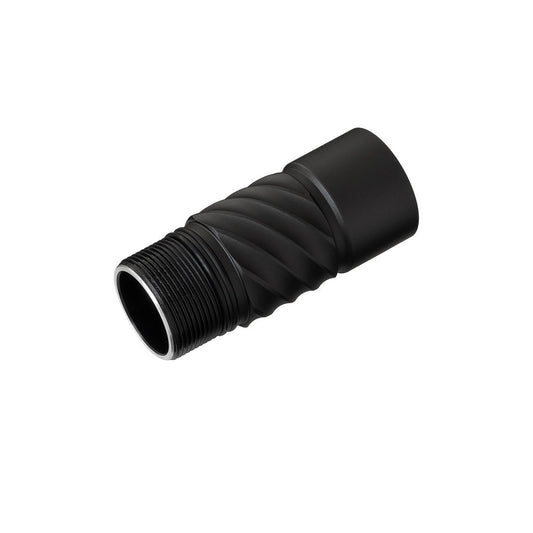 Weltool BB5 (BB5) dual 21700 extension tube for W5 and W5Pro LEP flashlights, front view