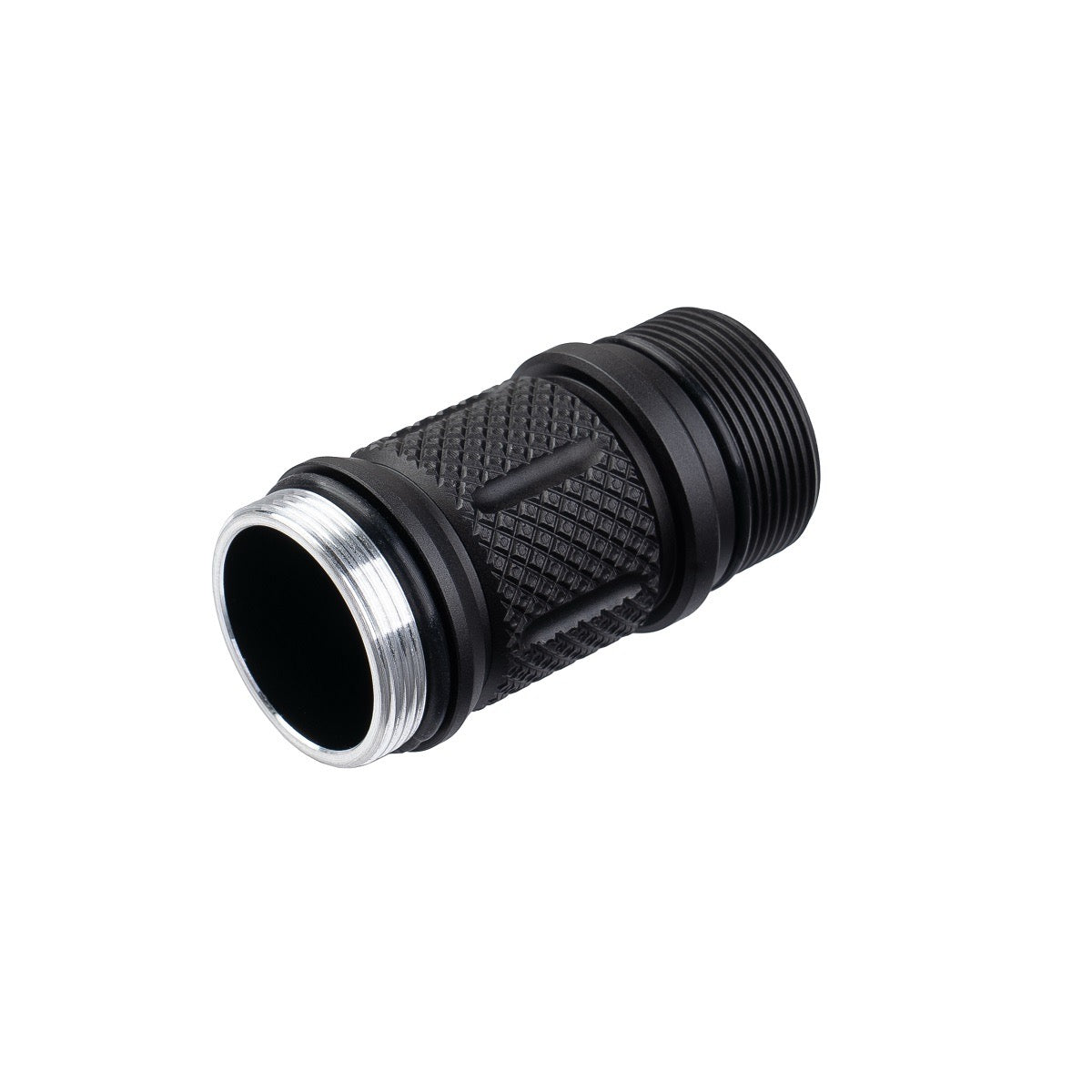 Weltool BB9 short body front view, 22500 battery tube