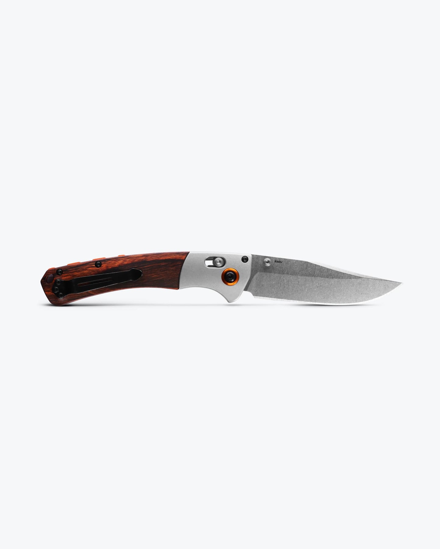 Benchmade Crooked River 15080-2 blade detail – CPM-S30V clip point