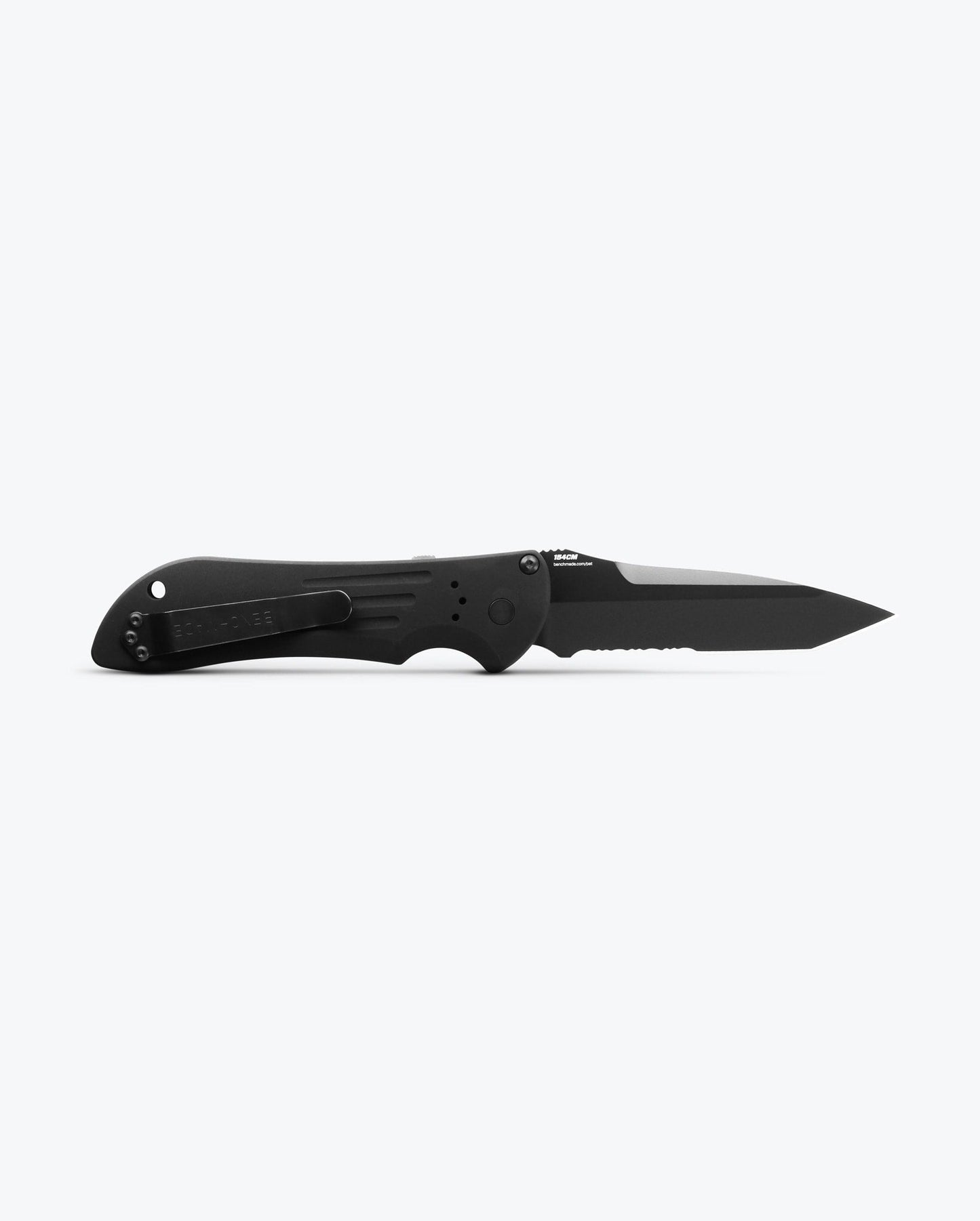 Benchmade Auto Stryker 9101SBK black aluminum handle scales
