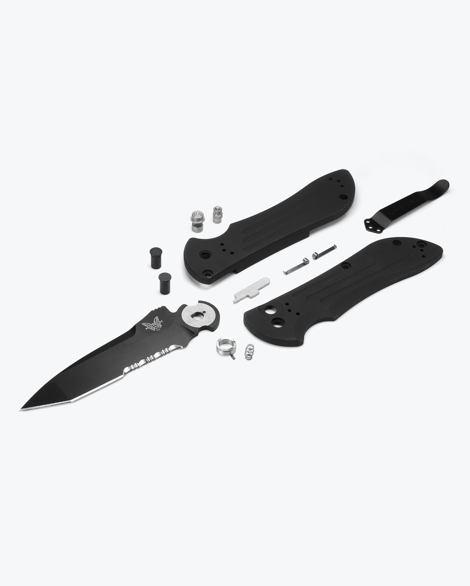 Benchmade Auto Stryker 9101SBK push-button automatic detail