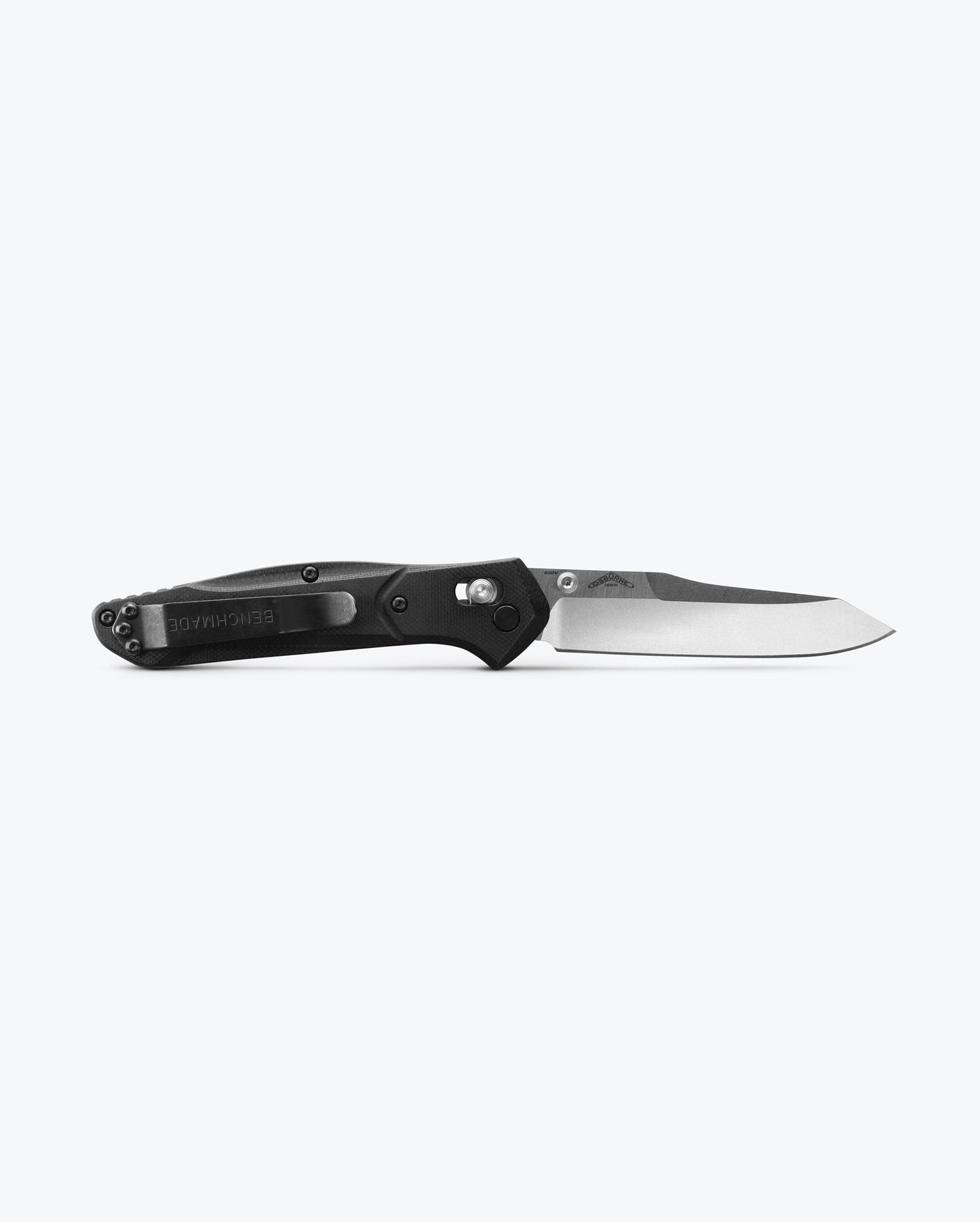 Benchmade Osborne 940-2 blade detail – CPM-S30V reverse tanto