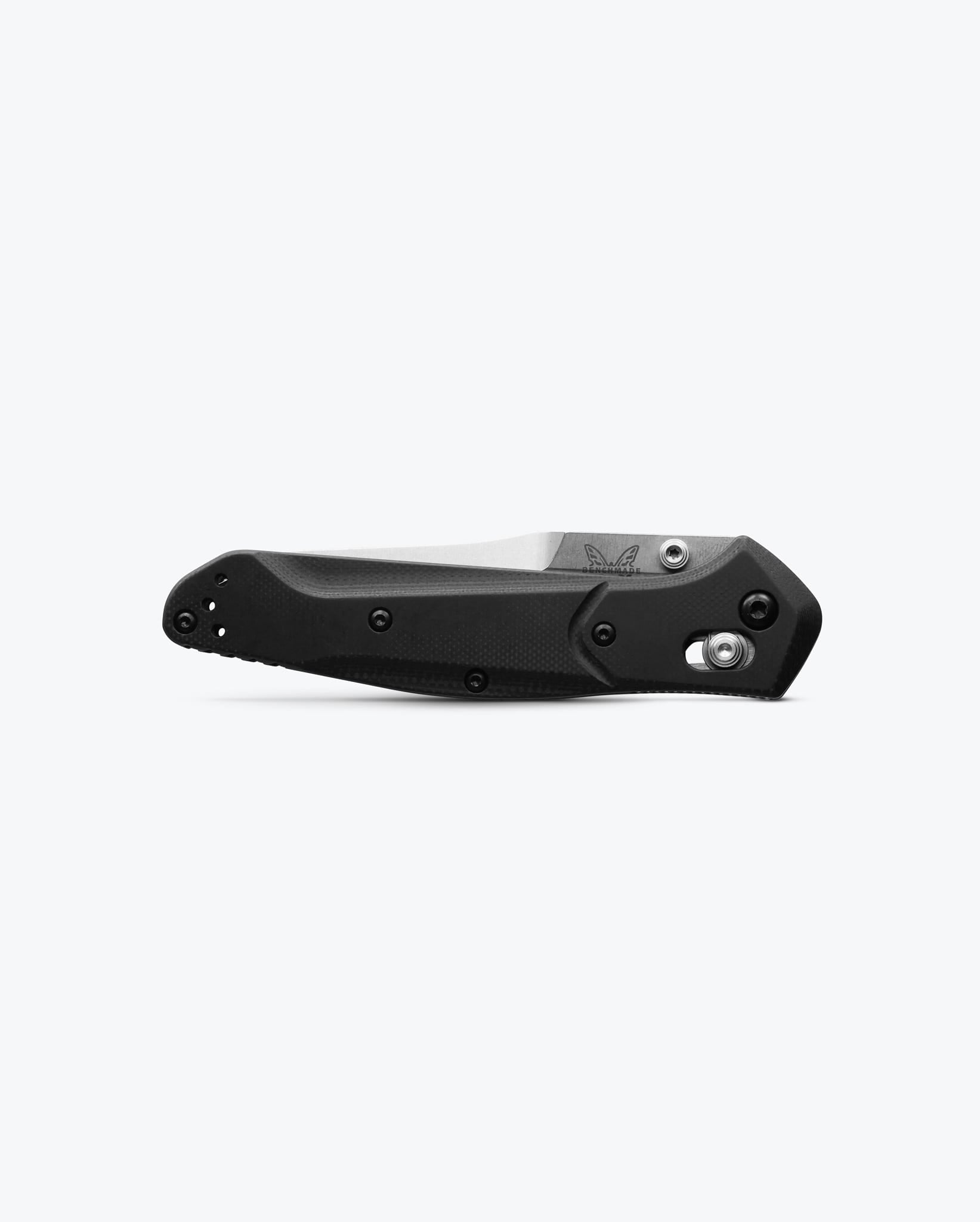 Benchmade Osborne 940-2 closed view – Black G10 handle