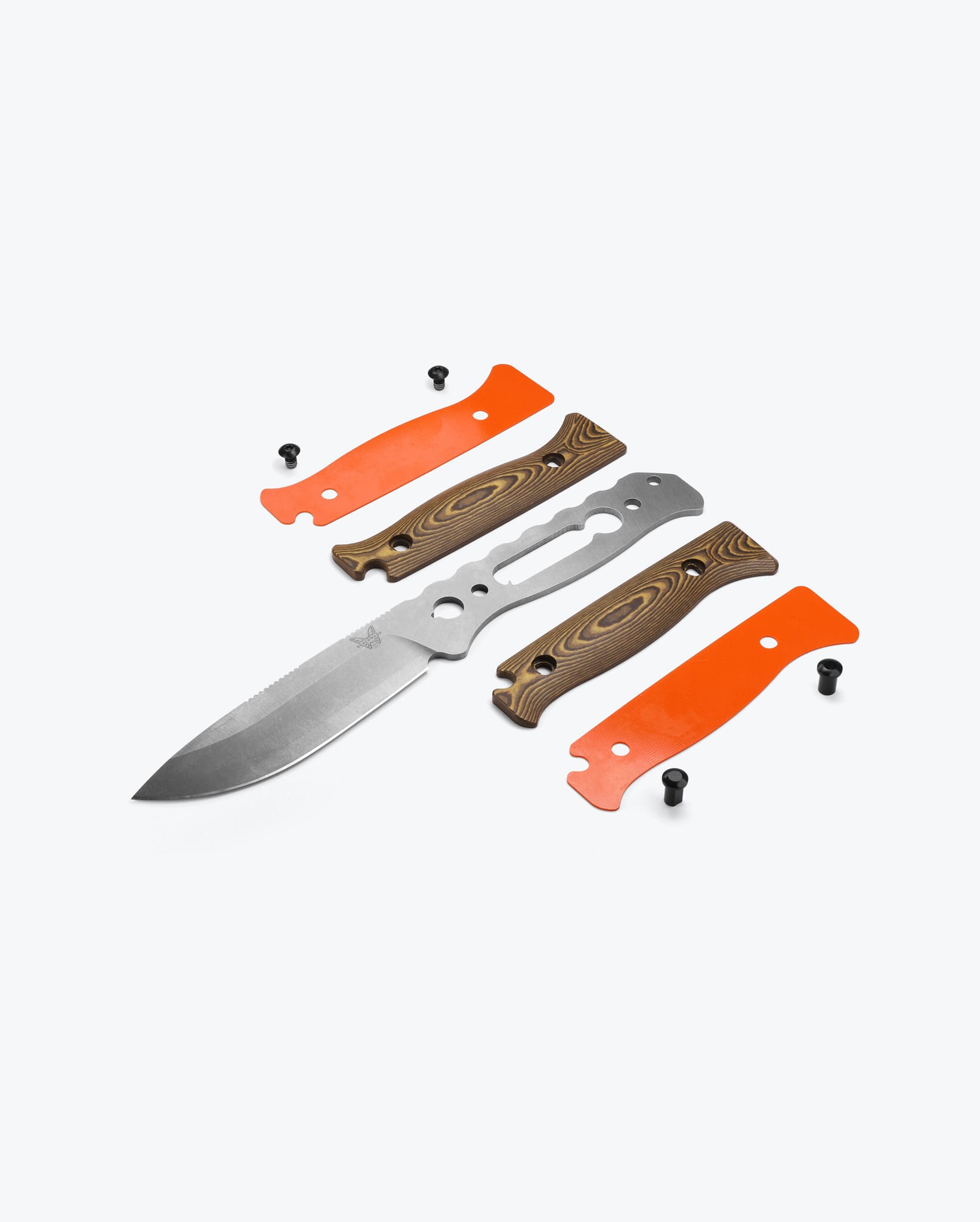 Benchmade Saddle Mountain Skinner 15002-1 exploded component view