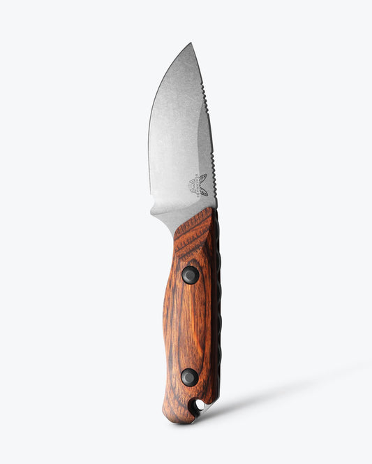 Benchmade Hidden Canyon Hunter 15017 front view – 2.79″ CPM-S30V drop point hunting knife