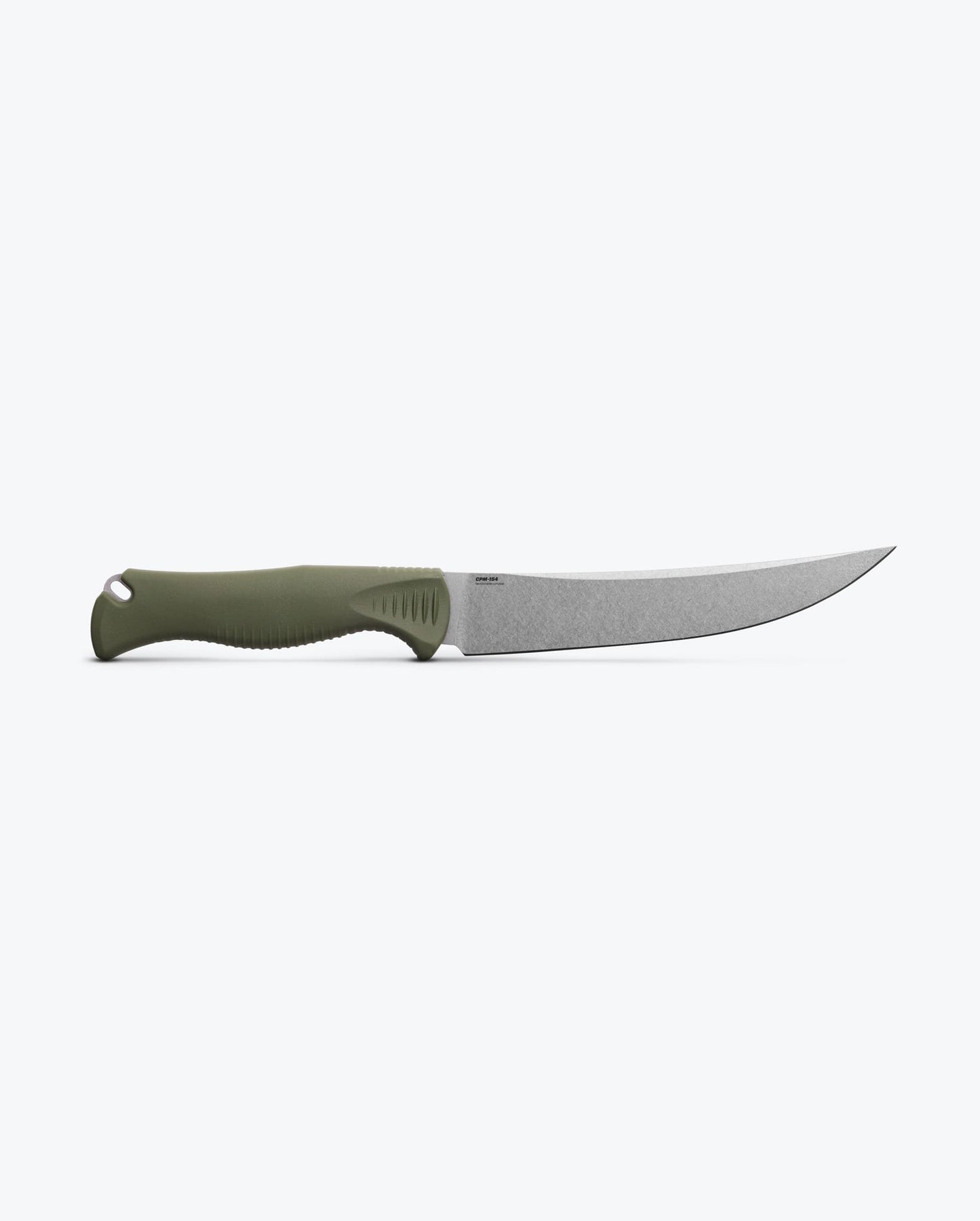 Benchmade Meatcrafter 15500-04 back profile view – Dark Olive Santoprene