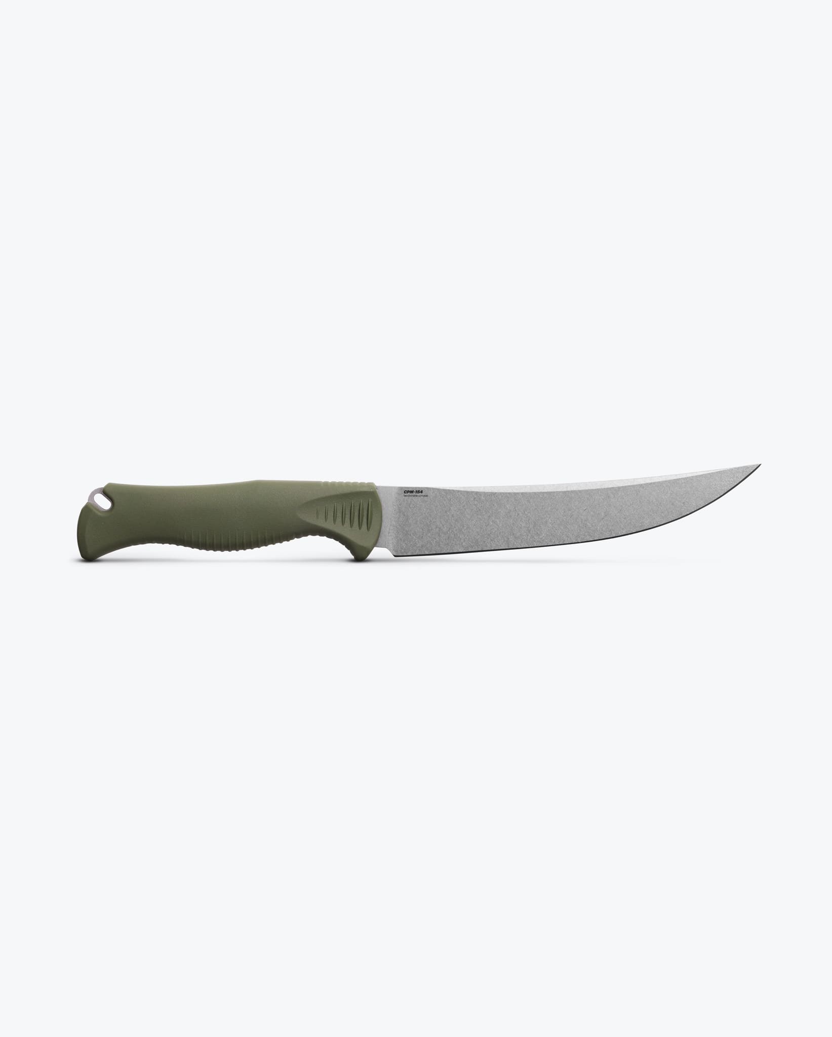 Benchmade Meatcrafter 15500-04 back profile view – Dark Olive Santoprene