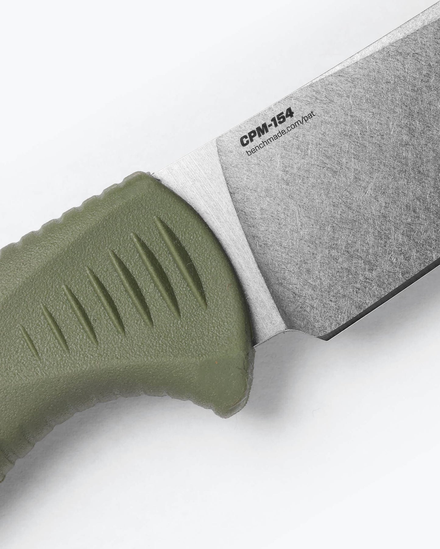 Benchmade Meatcrafter 15500-04 CPM-154 blade steel detail