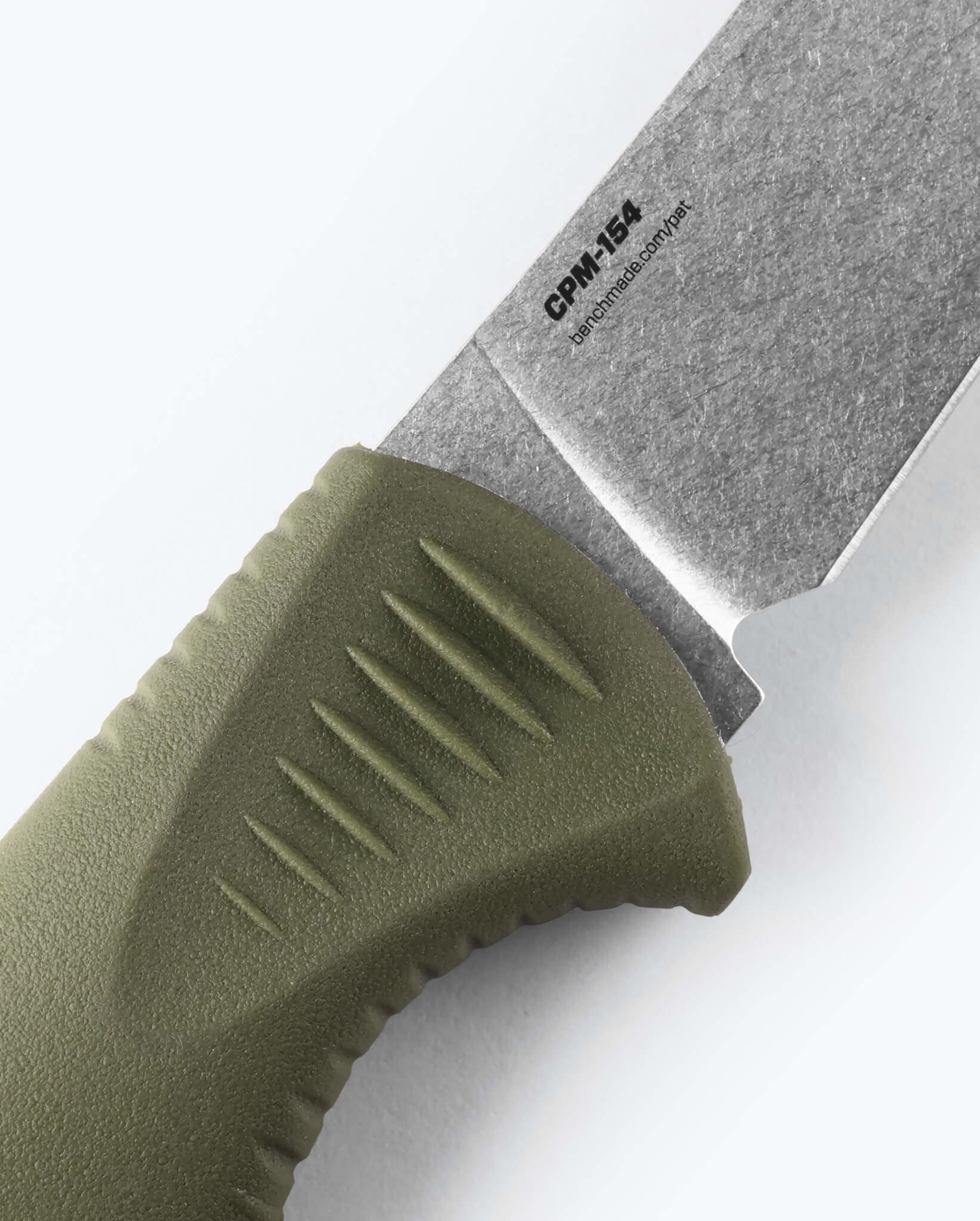 Benchmade Meatcrafter 15505 CPM-154 blade steel detail