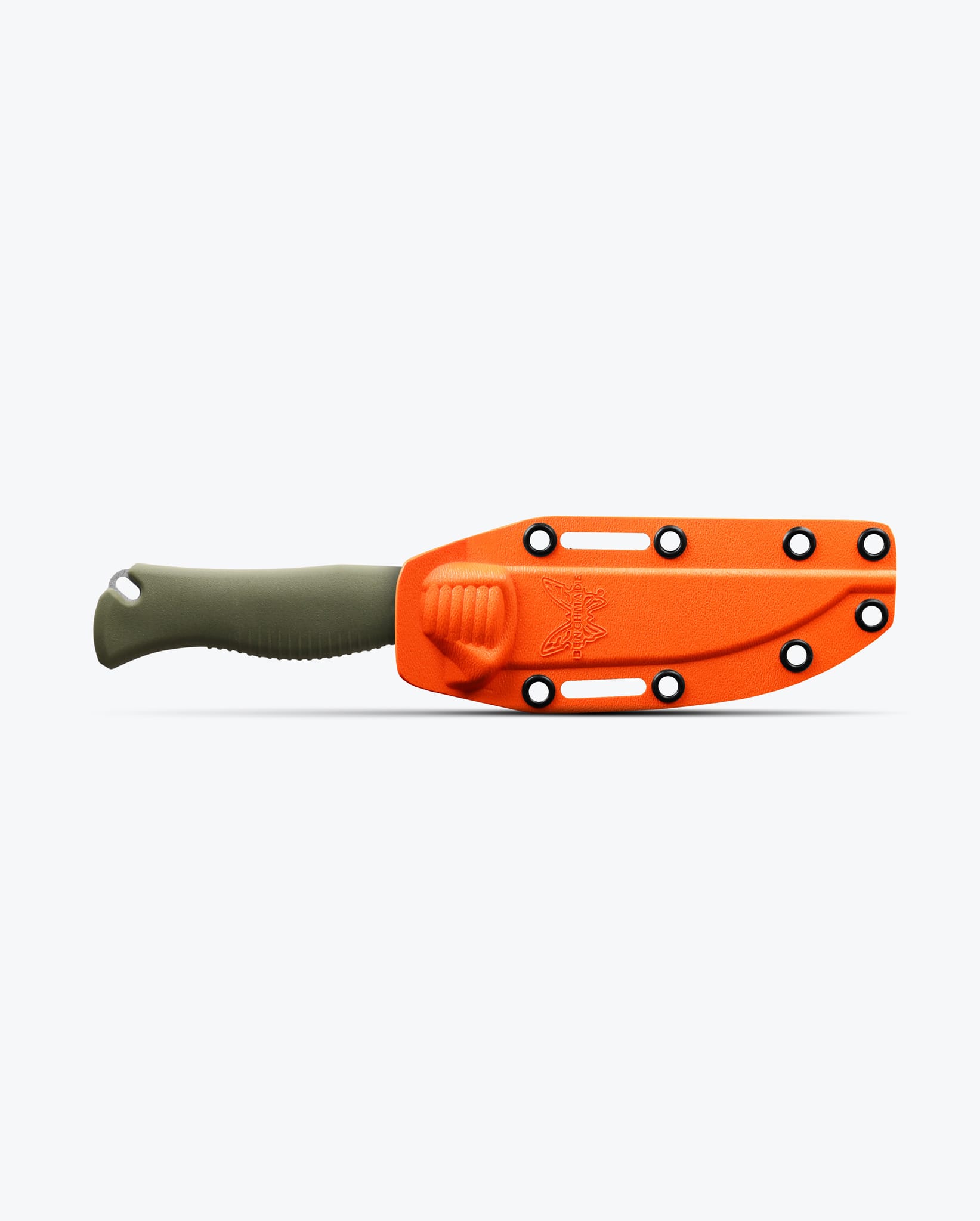 Benchmade Meatcrafter 15505 with orange Kydex sheath