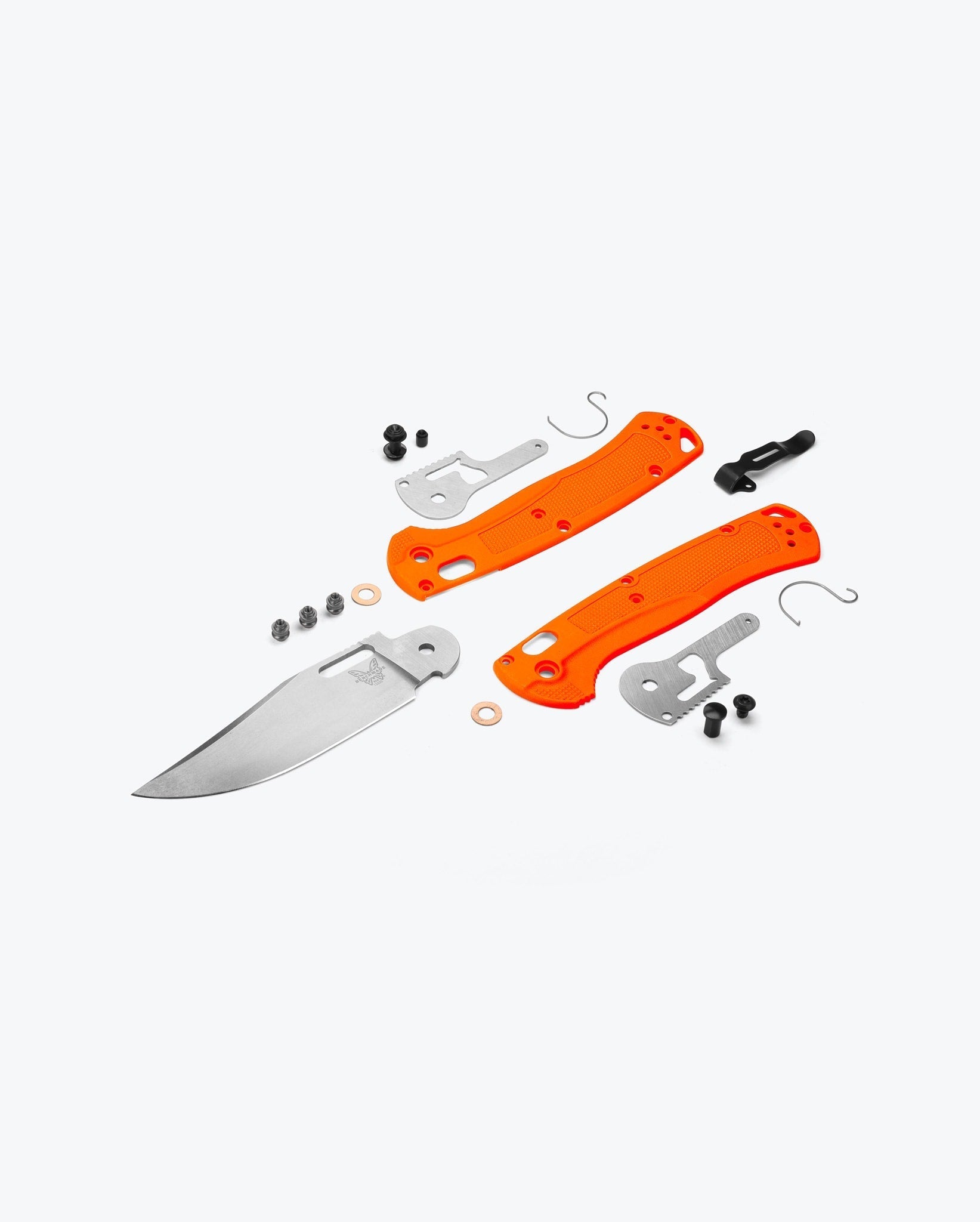 Benchmade Taggedout 15535 exploded parts view