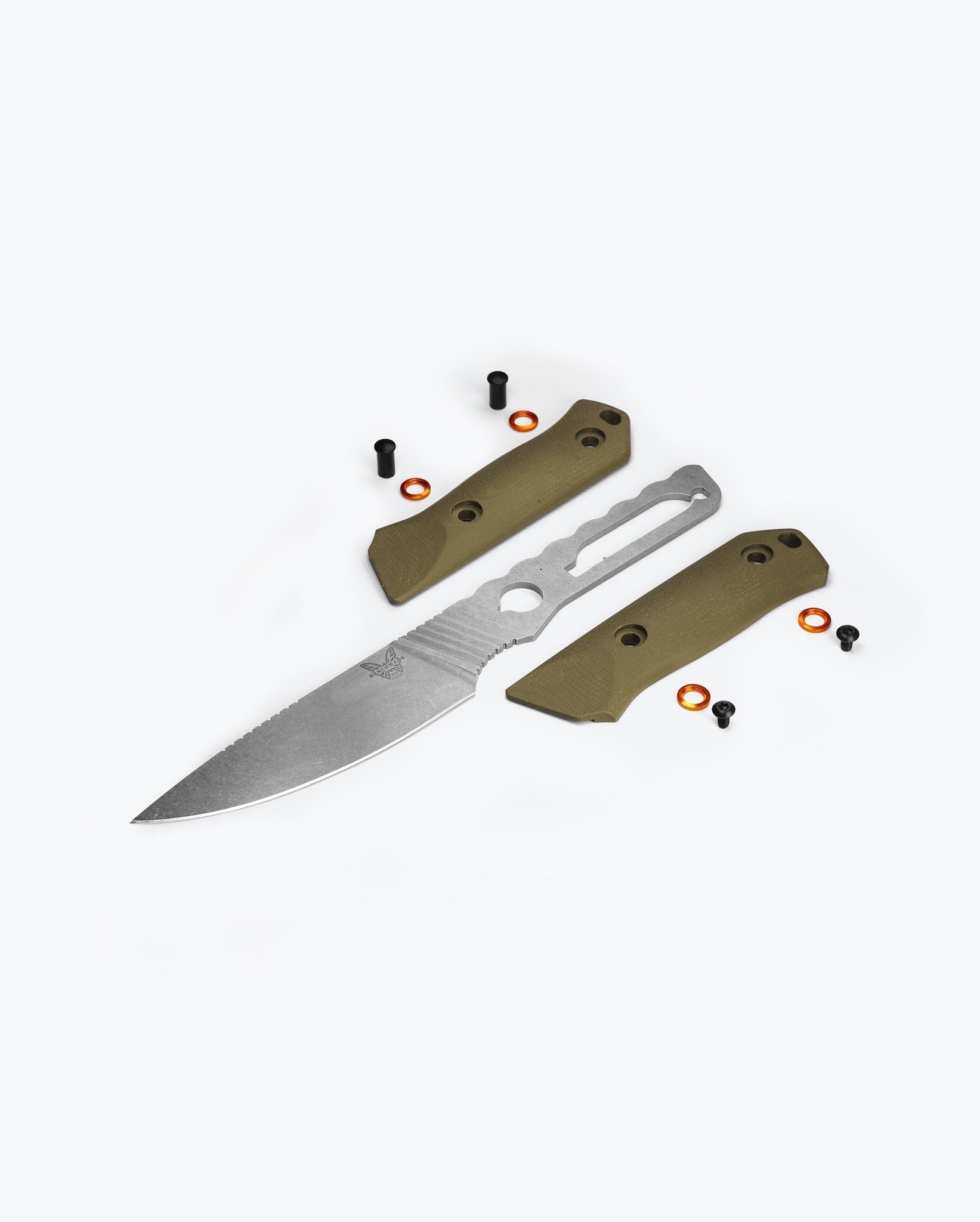 Benchmade Raghorn 15600-01 exploded parts view