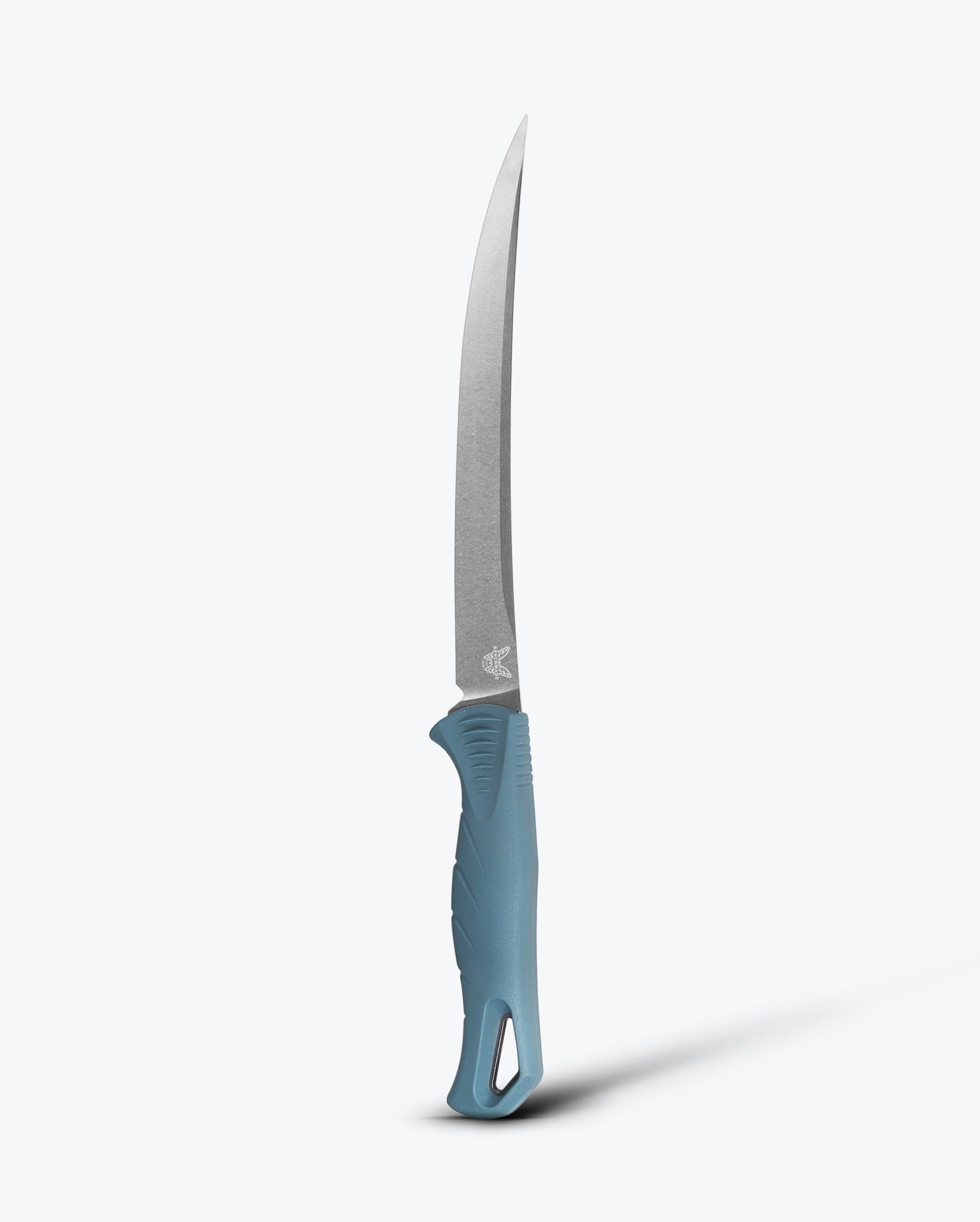 Benchmade Fishcrafter 18010 front view – 7″ CPM-MagnaCut trailing point fillet knife