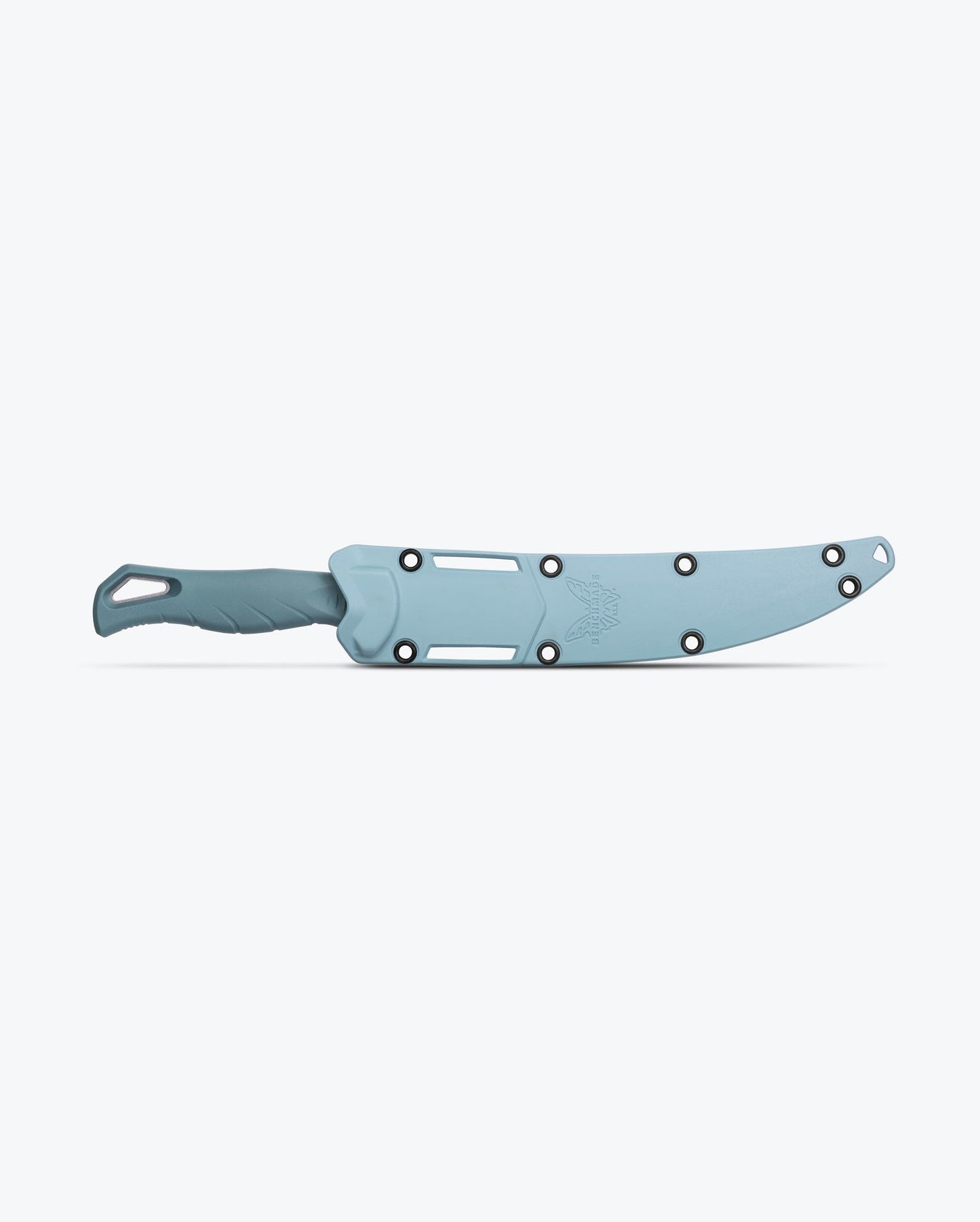 Benchmade Fishcrafter 18010 with molded Sonar Gray sheath