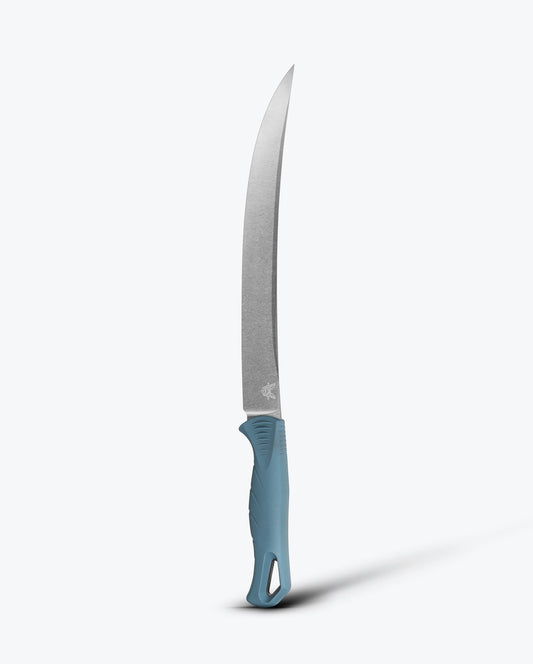 Benchmade Fishcrafter 18020 front view – 9″ CPM-MagnaCut trailing point fillet knife