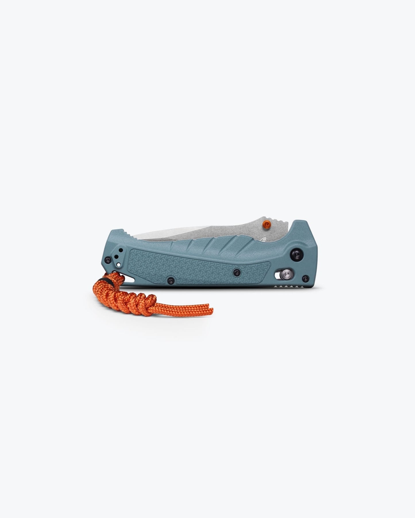 Benchmade Adira 18060 closed view – Depth Blue Grivory handle