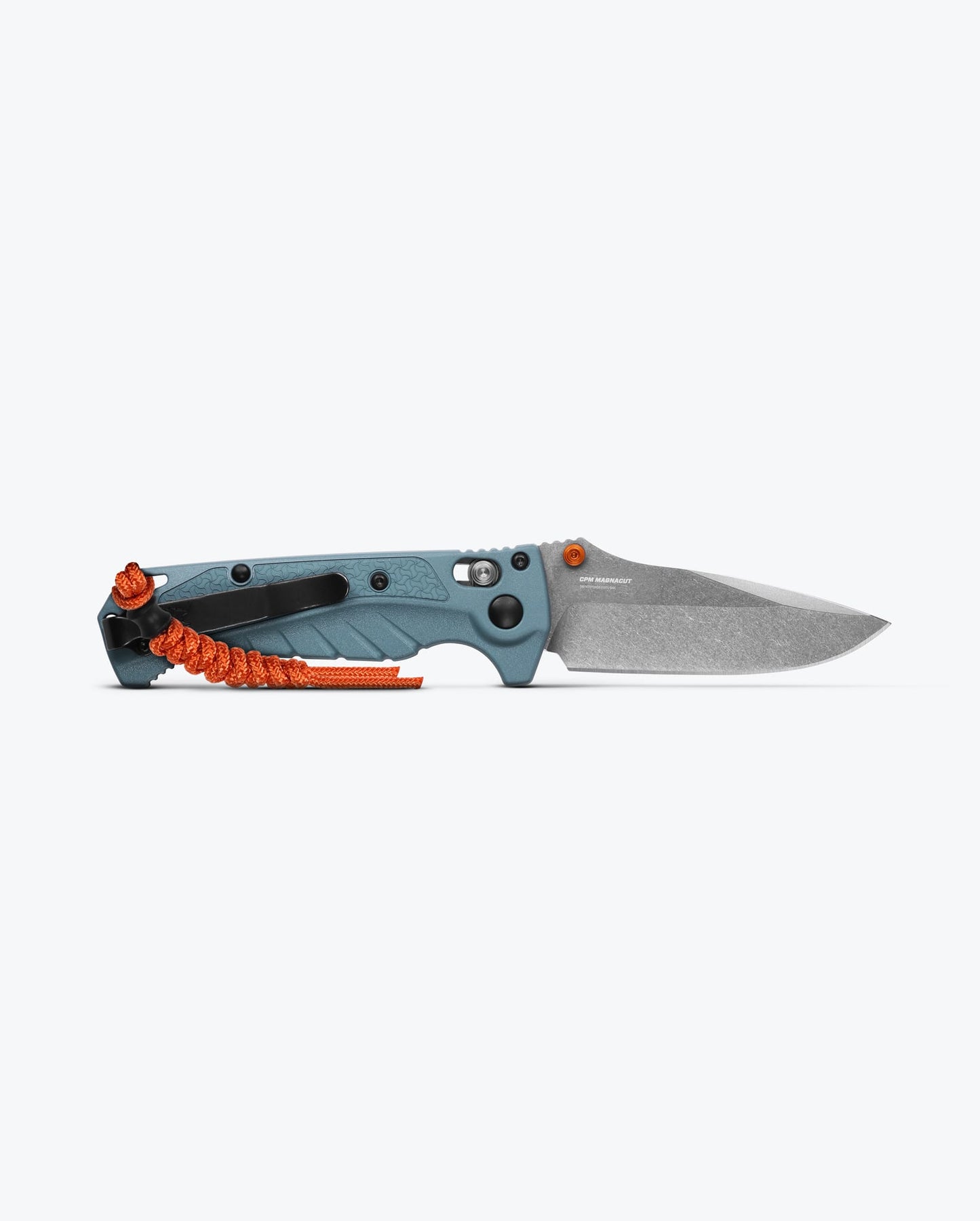 Benchmade Mini Adira 18065 blade detail – CPM-MagnaCut drop point