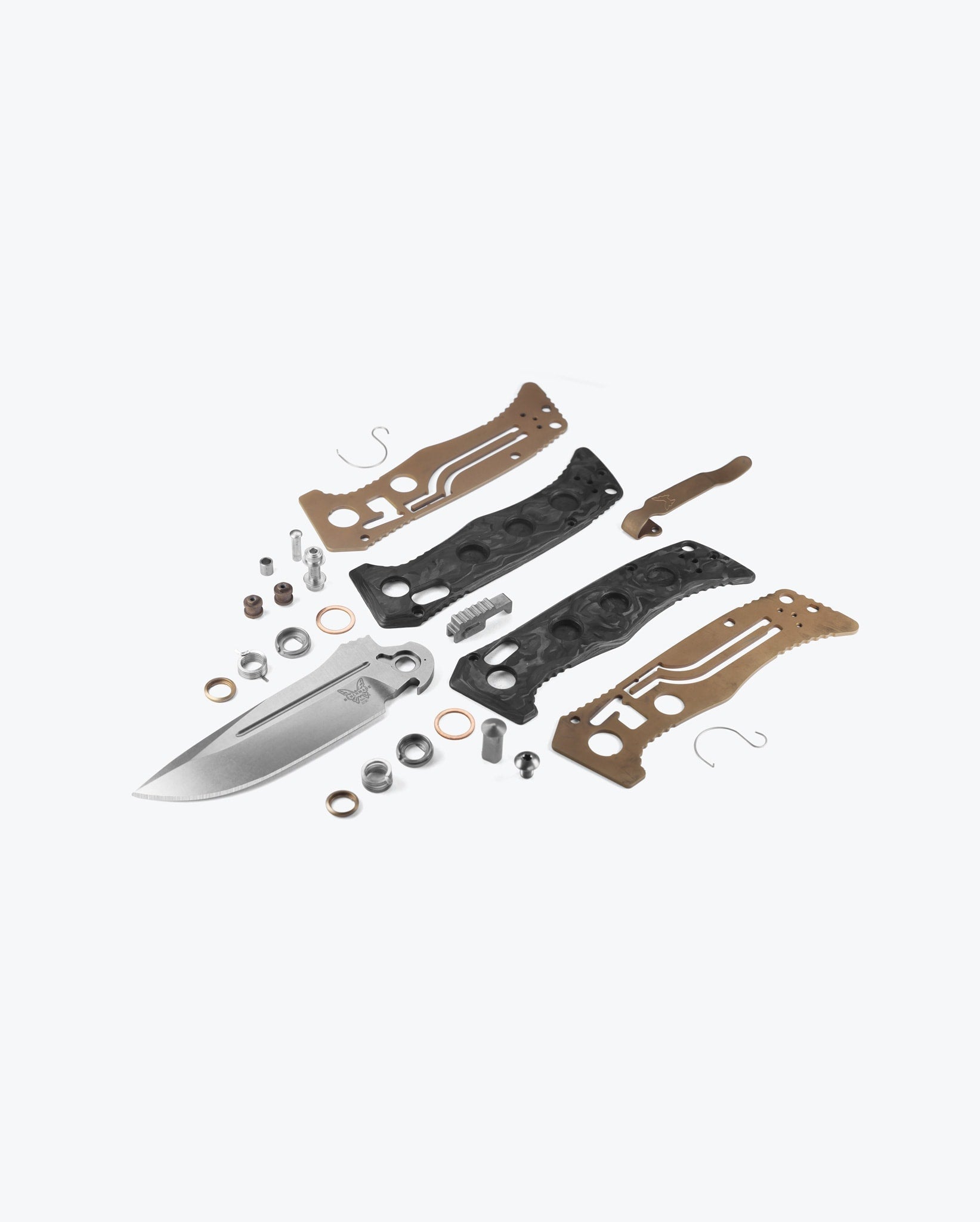 Benchmade 2730-03 Mini Auto Adamas exploded parts view