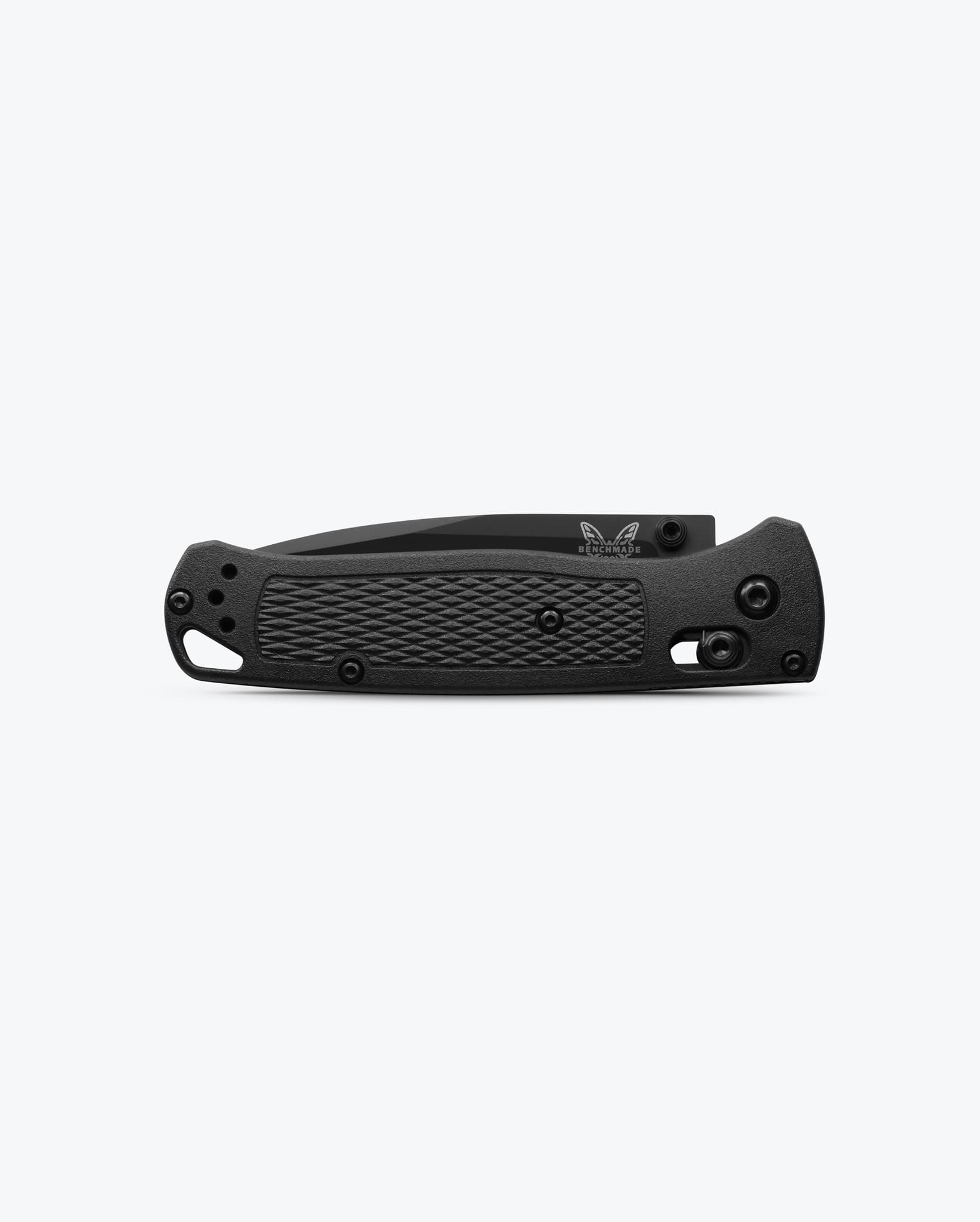 Benchmade Bugout 535BK-2 closed view showing black CF-Elite handle