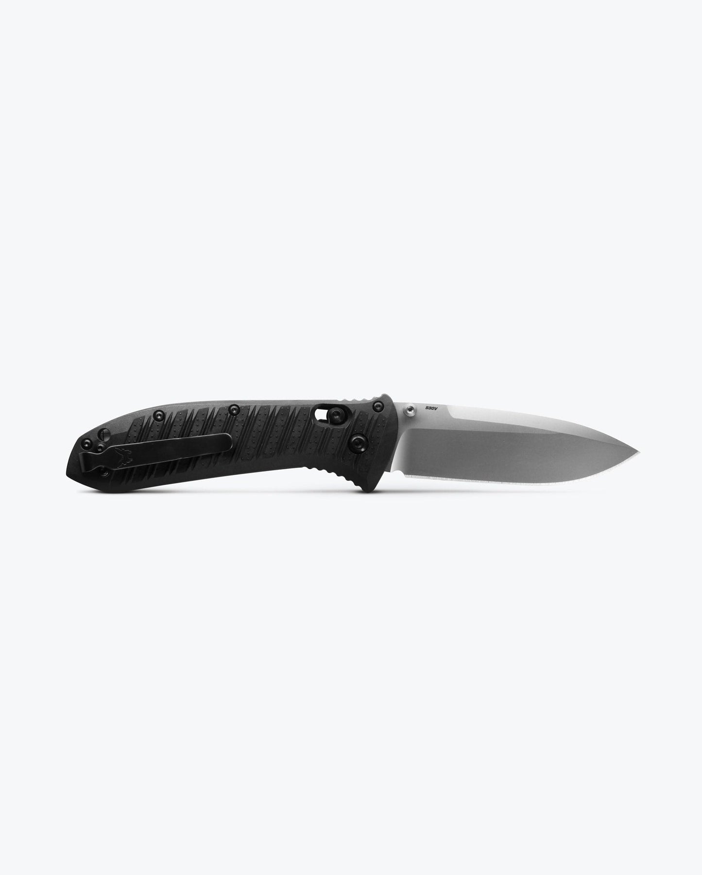 Benchmade Presidio II 570-1 blade detail, satin CPM-S30V drop-point