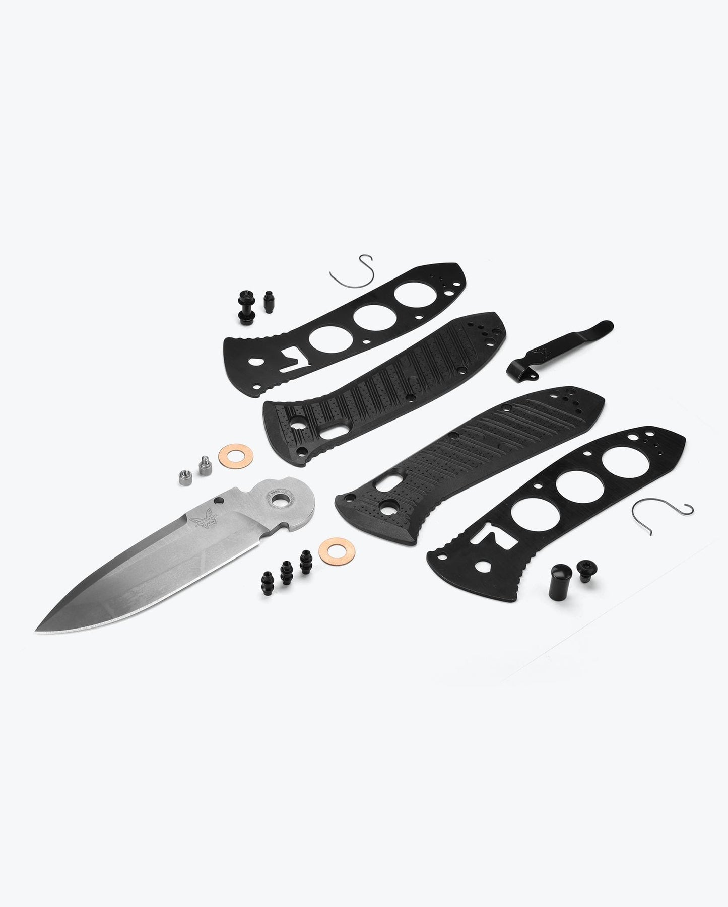 Benchmade Presidio II 570-1 CF-Elite handle and component detail