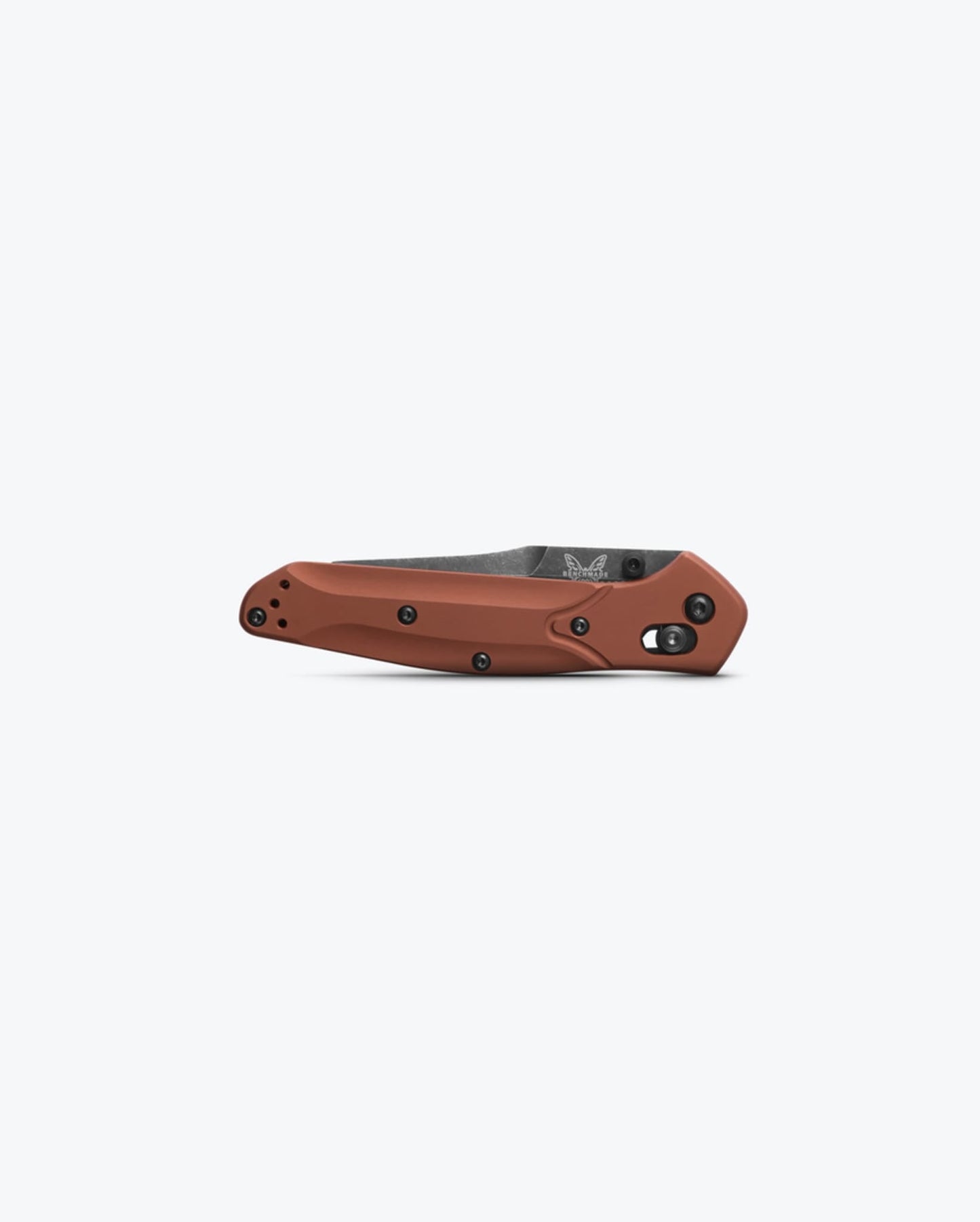 Benchmade Osborne 940BK-03 closed view showing Burnt Copper aluminum handle