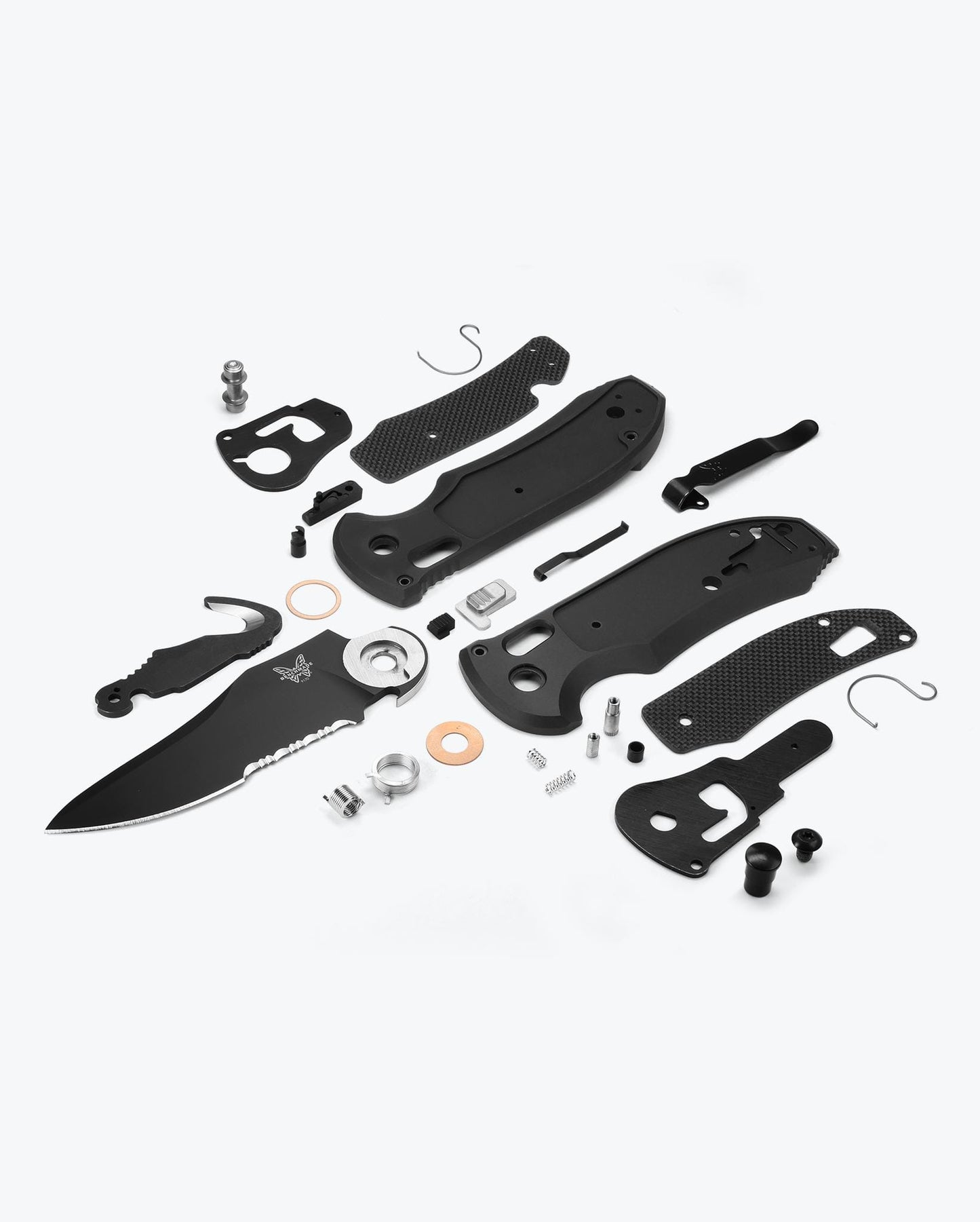 Benchmade Auto Triage 9170SBK rescue automatic components detail