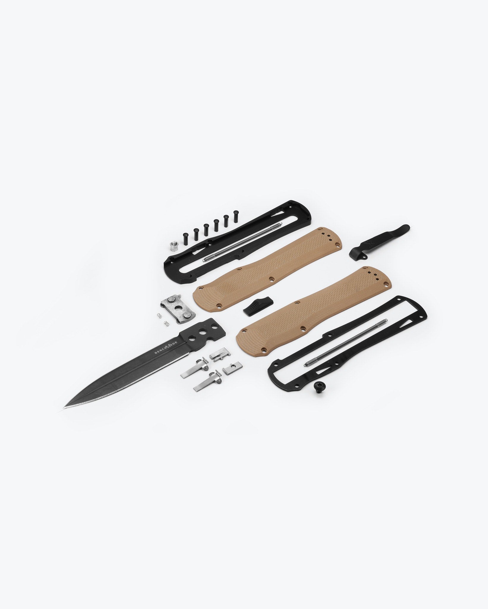 Benchmade Autocrat 3400BK-2 OTF automatic components detail