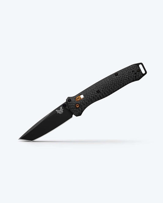 Benchmade Bailout® 537BK-10 – 3.38" S90V Tanto Blade – Carbon Fiber Handle – Black Cerakote Finish