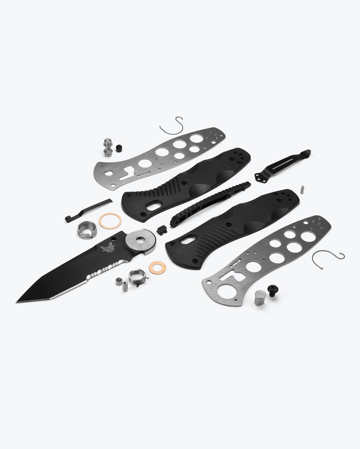 Benchmade Barrage 583SBK AXIS Assist lock detail
