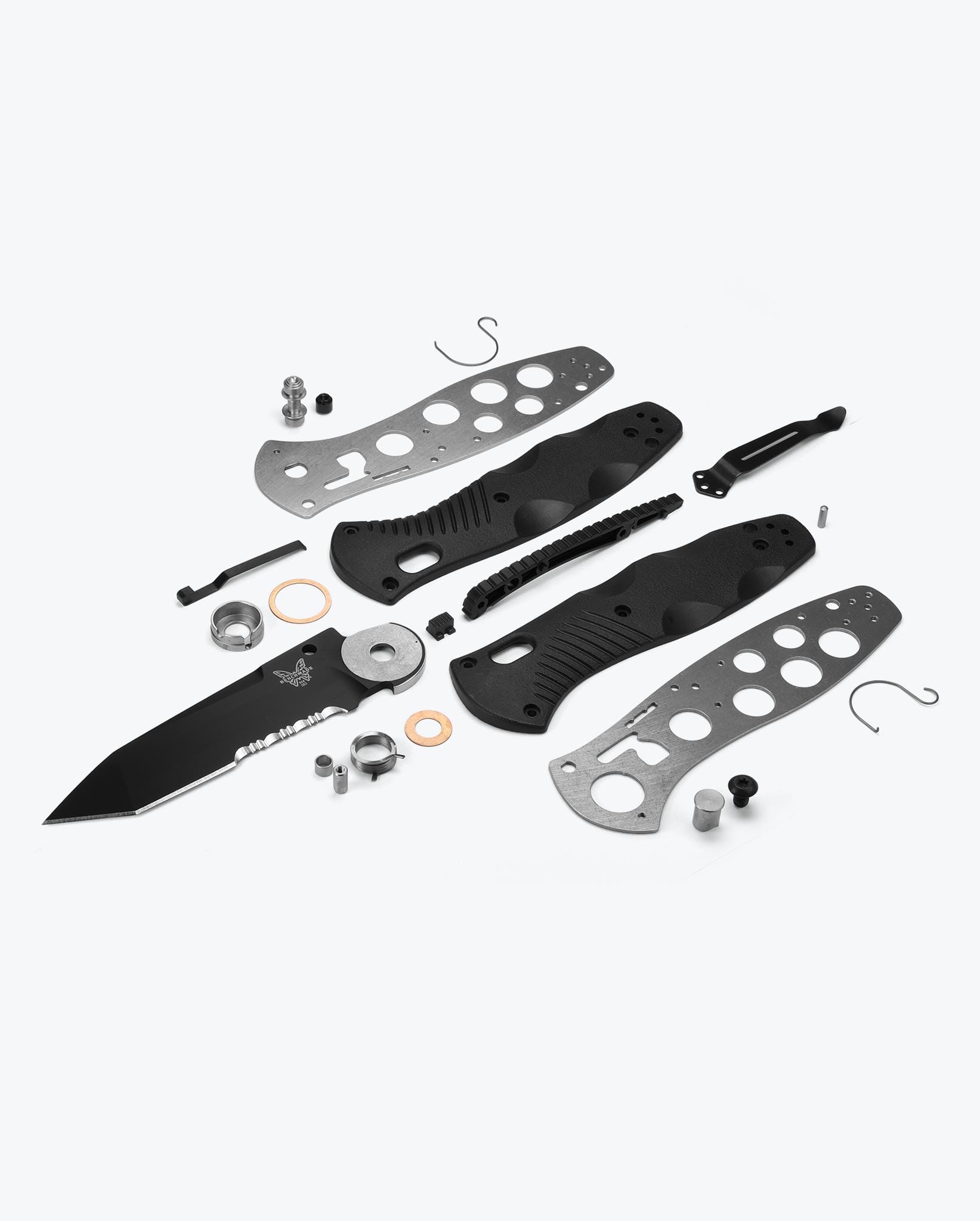 Benchmade Barrage 583SBK AXIS Assist lock detail