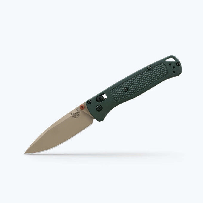 Benchmade Bugout 535TN-2601 – 3.2" ELMAX Drop-Point AXIS Lock Knife (Taiga Green)