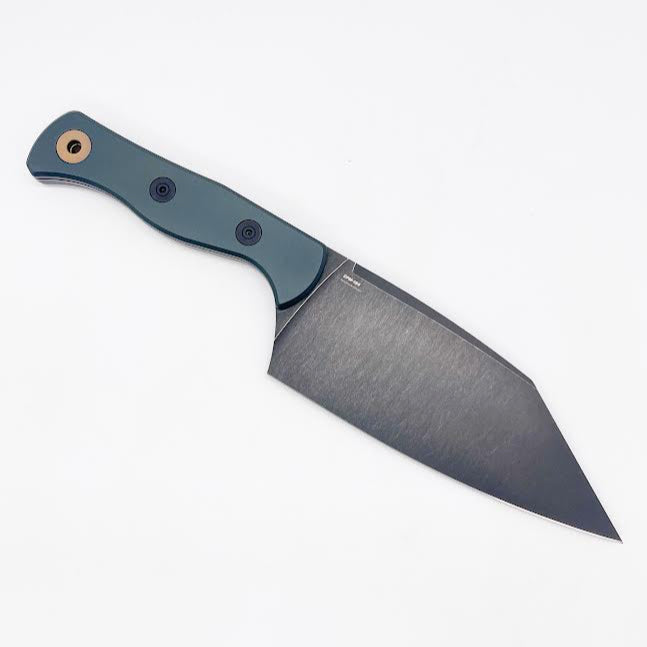 Benchmade Station Knife 4010BK-2501 Limited Edition blade detail – CPM-154 DLC clip point