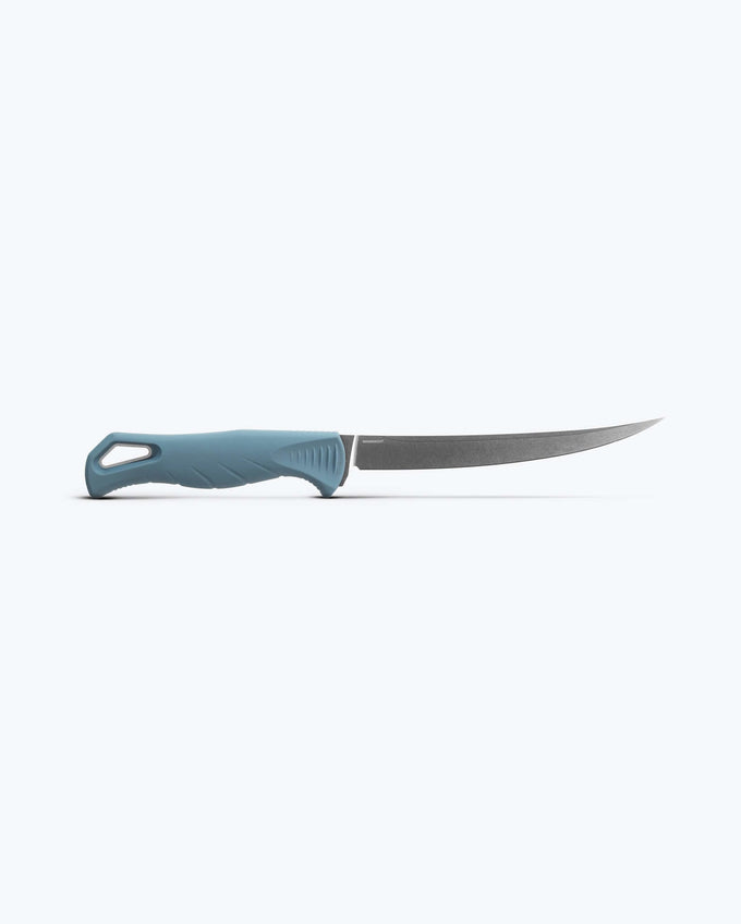 Benchmade Fishcrafter 18030 – 5.97" MagnaCut Trailing Point Fixed Blade (Depth Blue)