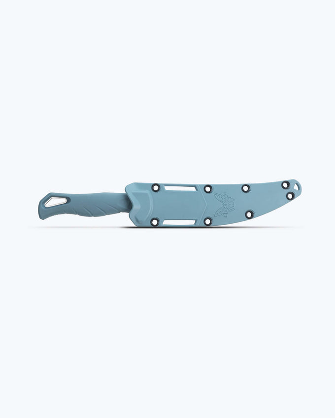 Benchmade Fishcrafter 18030 – 5.97" MagnaCut Trailing Point Fixed Blade (Depth Blue)