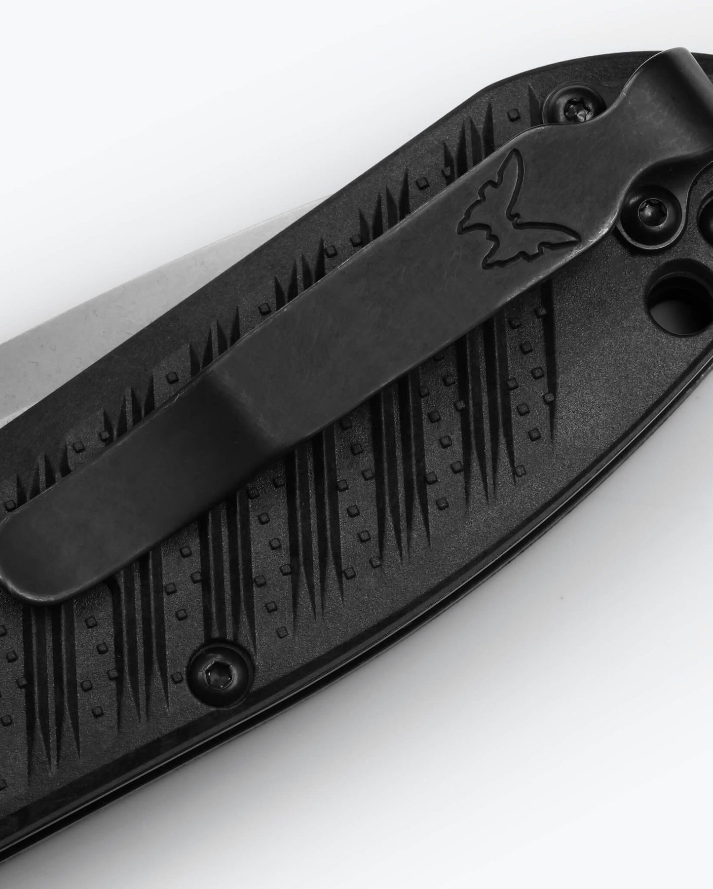 Benchmade Mini Presidio II 575-1 black CF-Elite handle scales