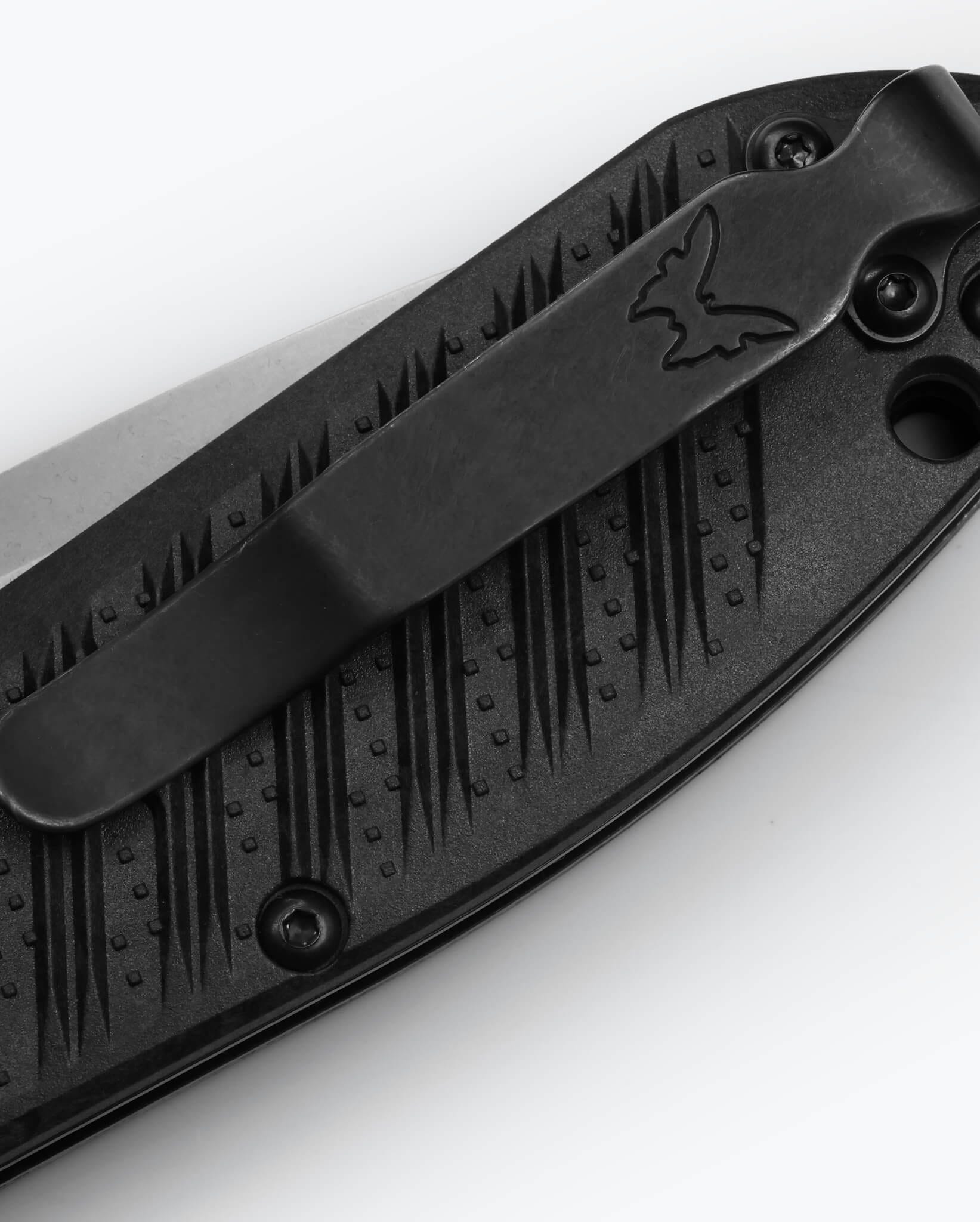 Benchmade Mini Presidio II 575-1 black CF-Elite handle scales