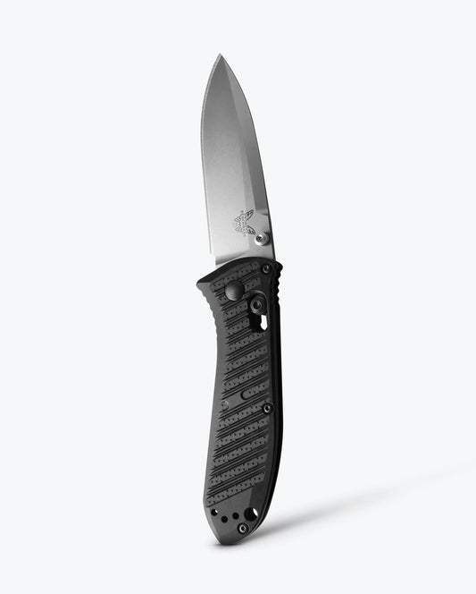 Benchmade Mini Presidio II 575-1 front view – 3.20″ satin CPM-S30V drop point folding knife