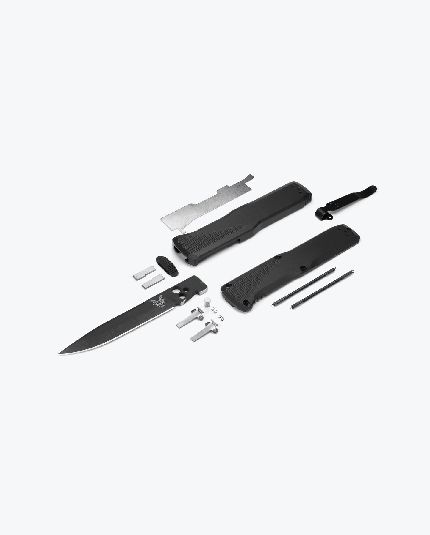Benchmade Phaeton 4600DLC components detail – exploded parts view