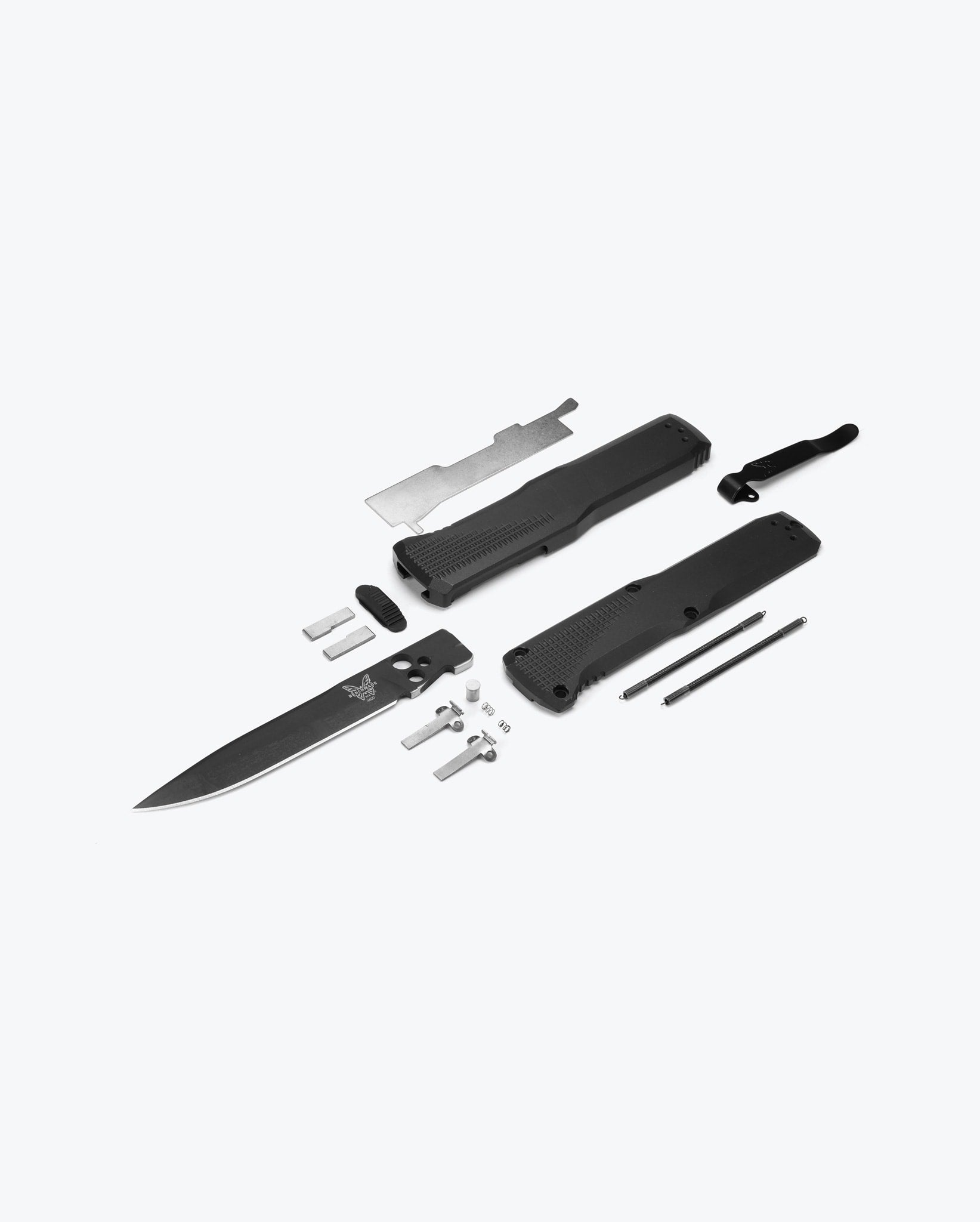 Benchmade Phaeton 4600DLC components detail – exploded parts view