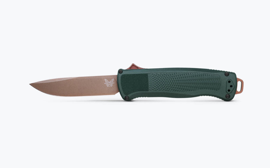 Benchmade Shootout 5371FE-2601 – 3.49" Z-Wear Drop-Point OTF Automatic Knife