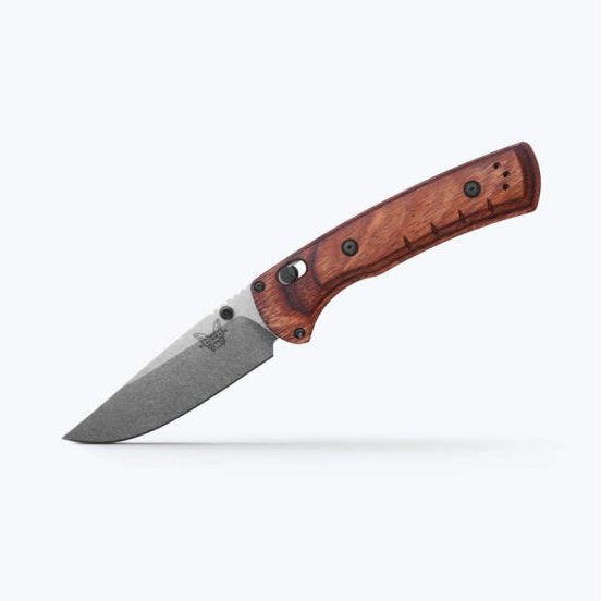 Benchmade SlipRidge 15090 3.5-inch MagnaCut AXIS Lock Knife with wooden handle