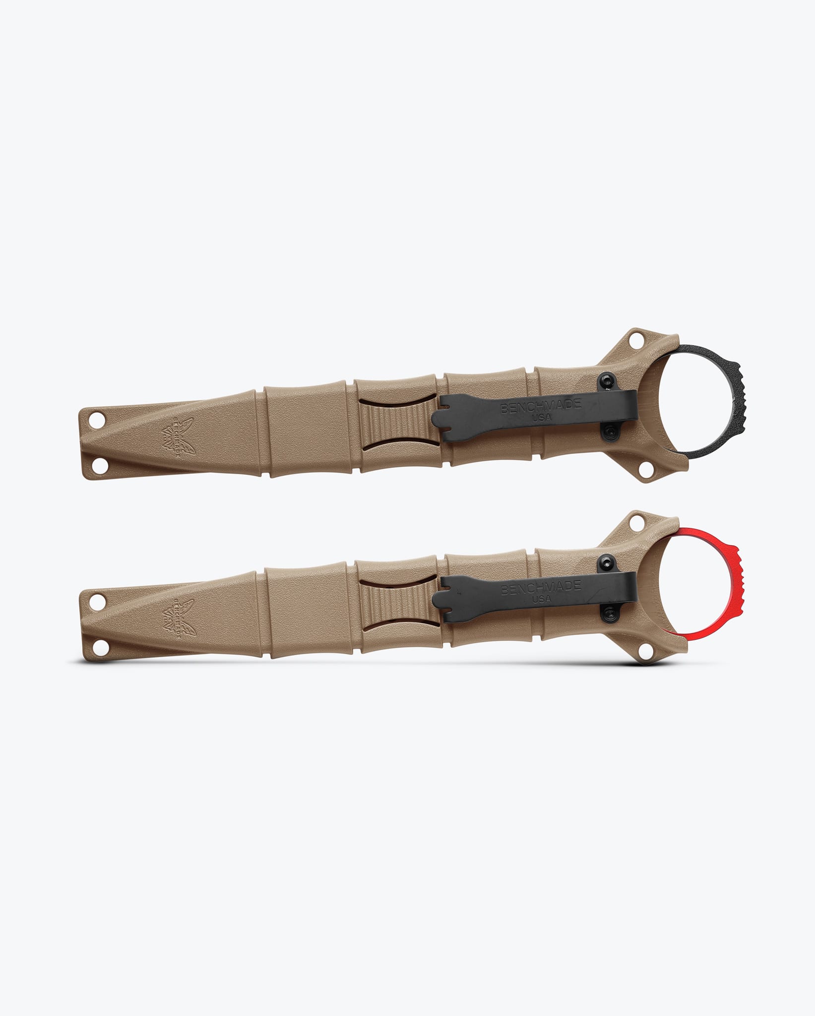 Benchmade SOCP Combo 176BKSN-COMBO sand MOLLE compatible sheath hardware detail
